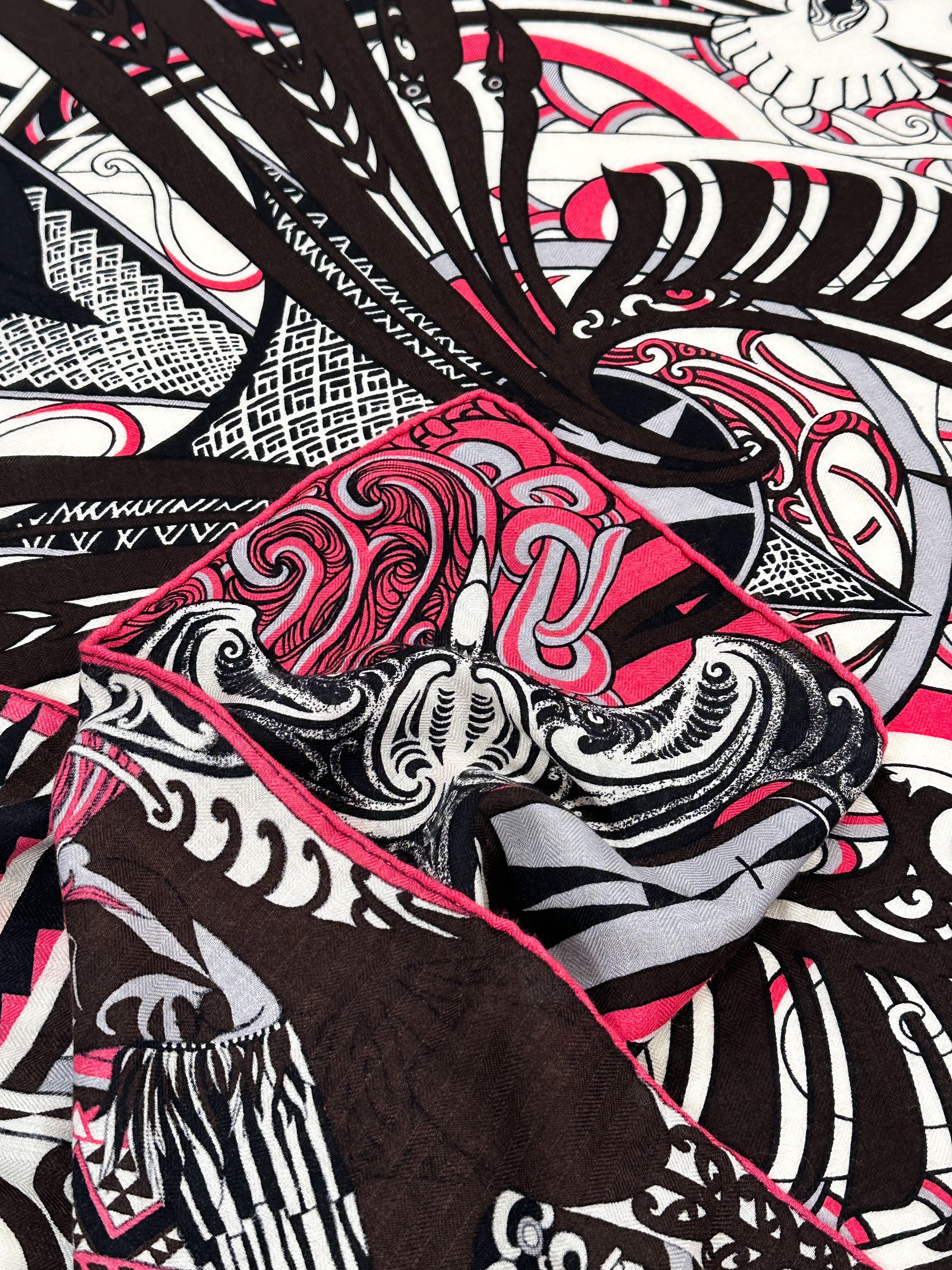 Hermès Kawa Ora Cashmere Silk 140