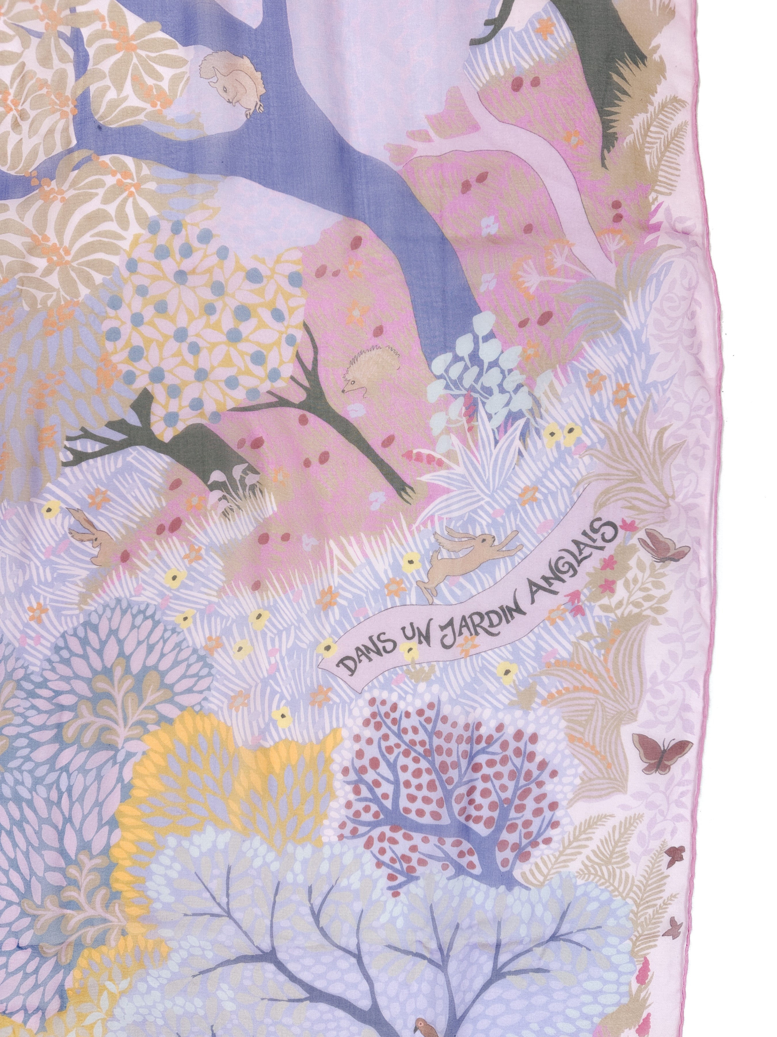 Hermès Dans un Jardin Anglais Mousseline 140