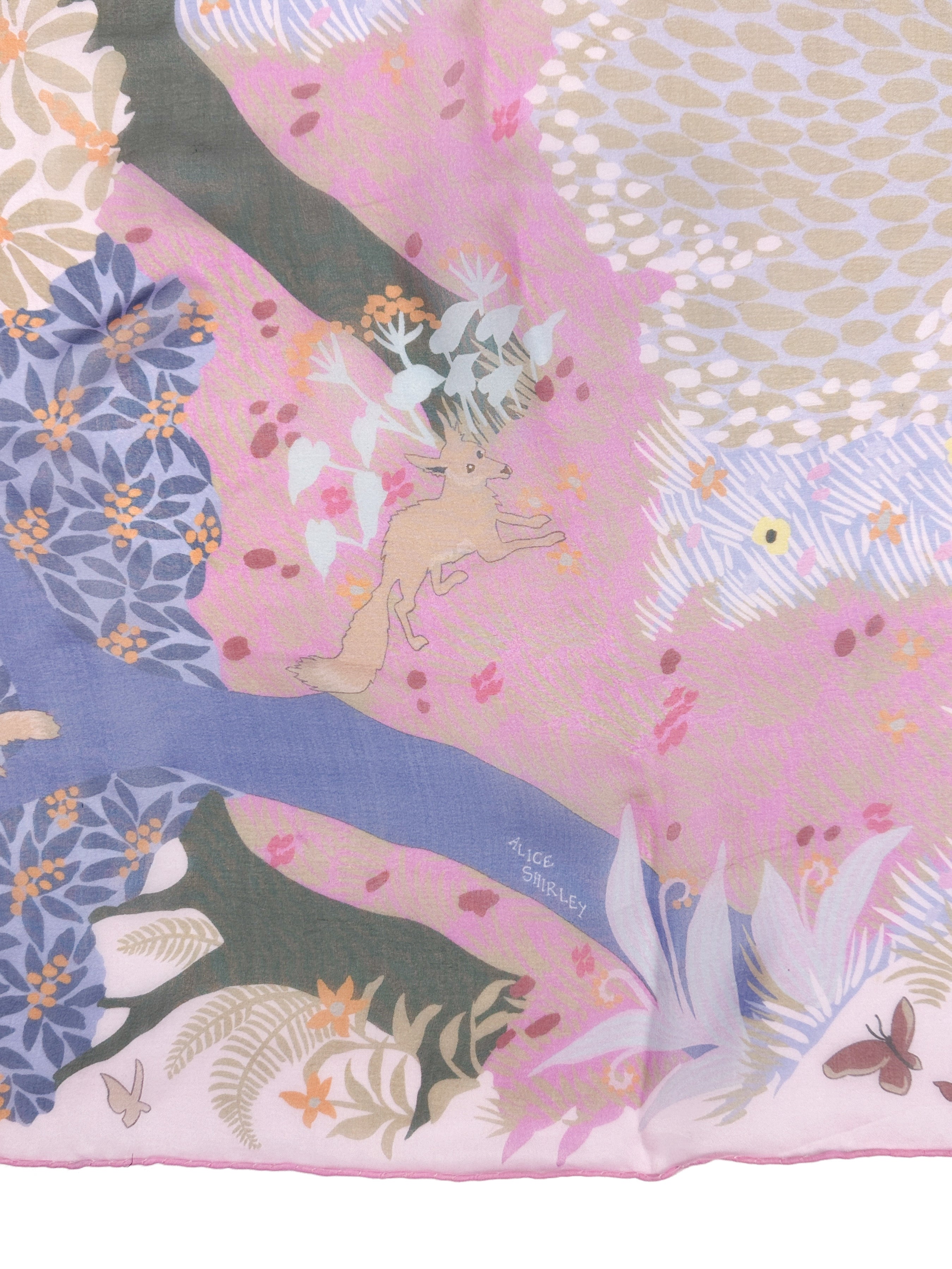 Hermès Dans un Jardin Anglais Mousseline 140