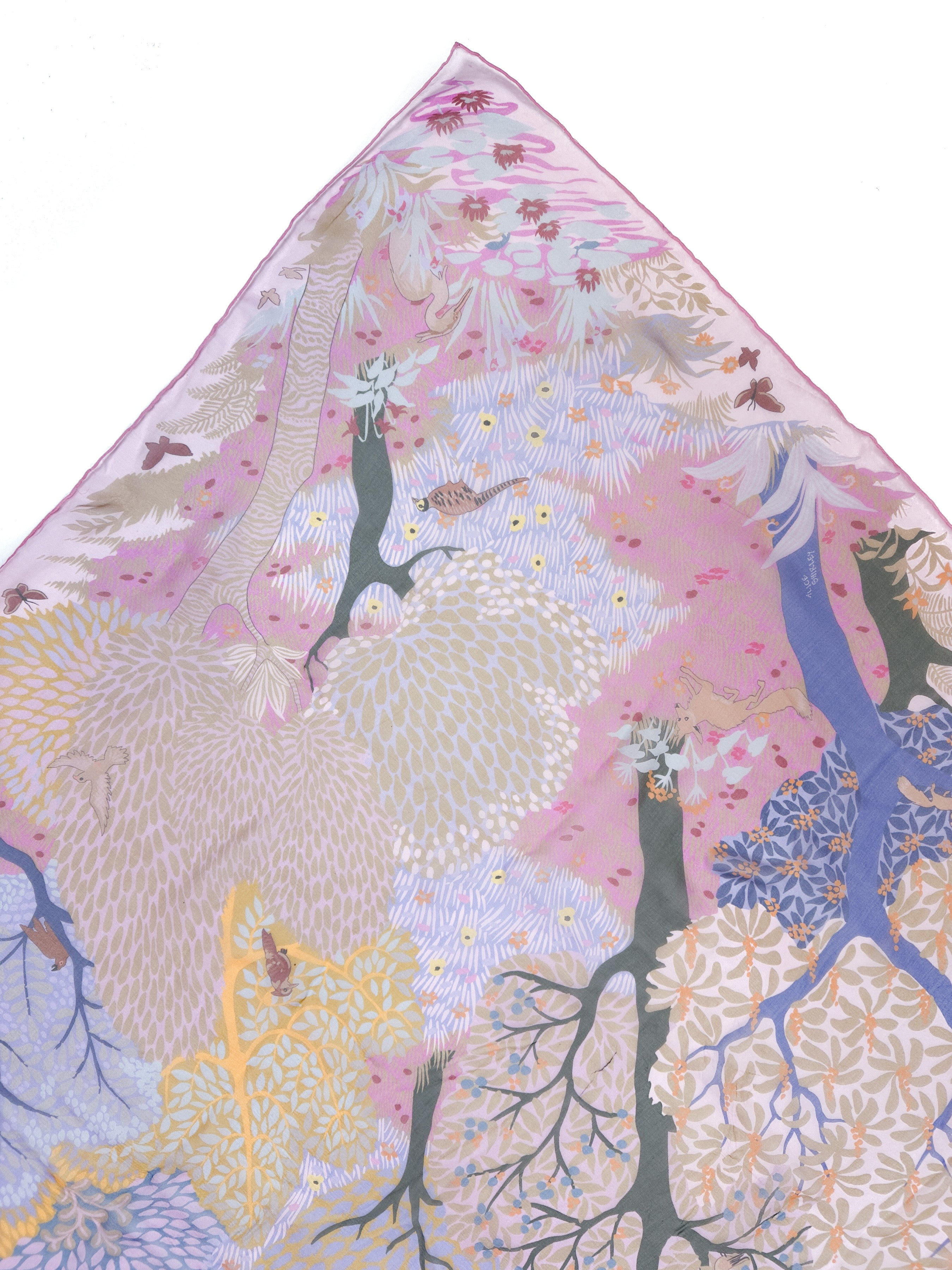 Hermès Dans un Jardin Anglais Mousseline 140