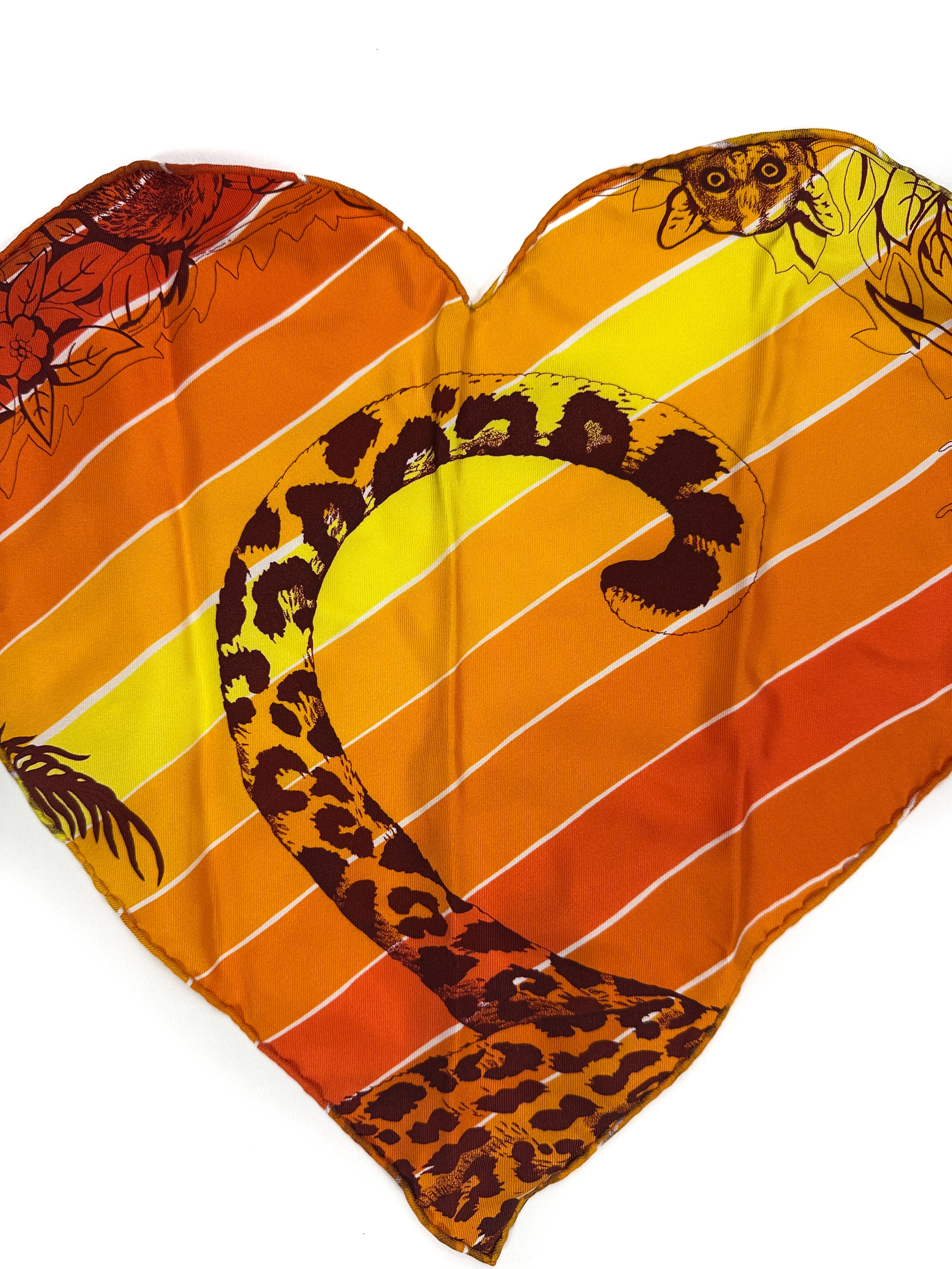 Hermès Jungle Love Rainbow Heart