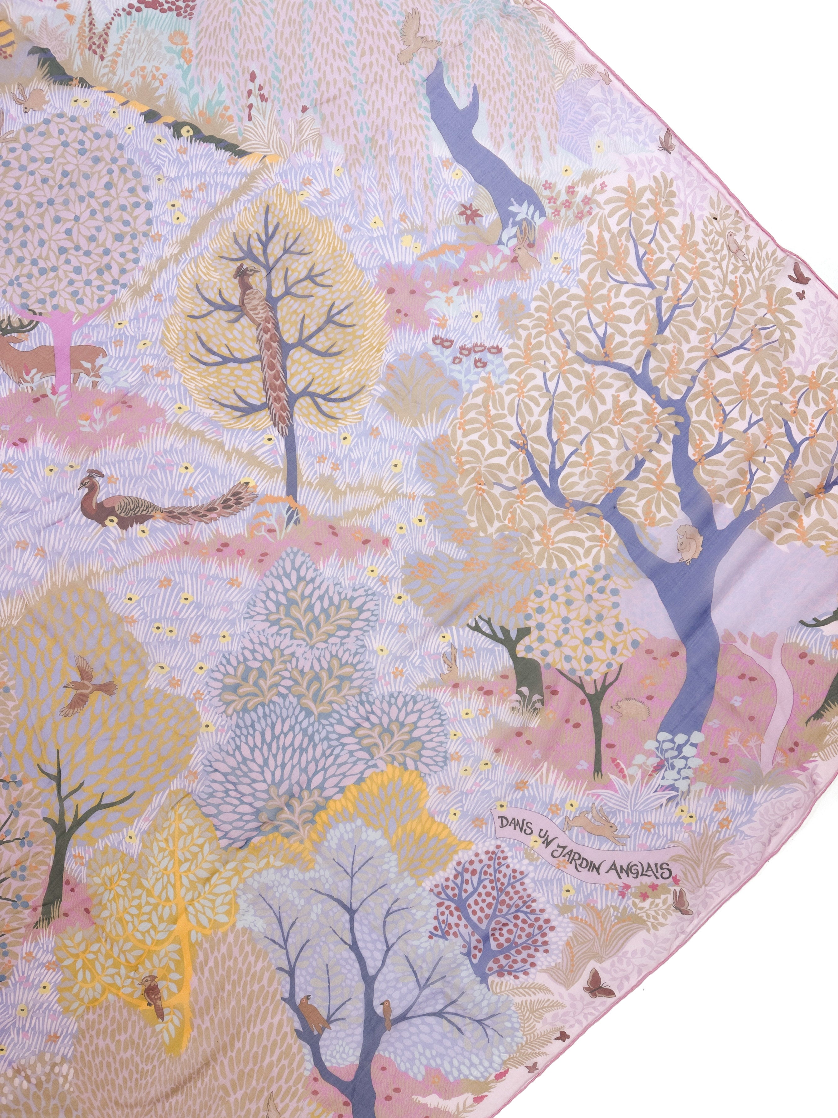 Hermès Dans un Jardin Anglais Mousseline 140