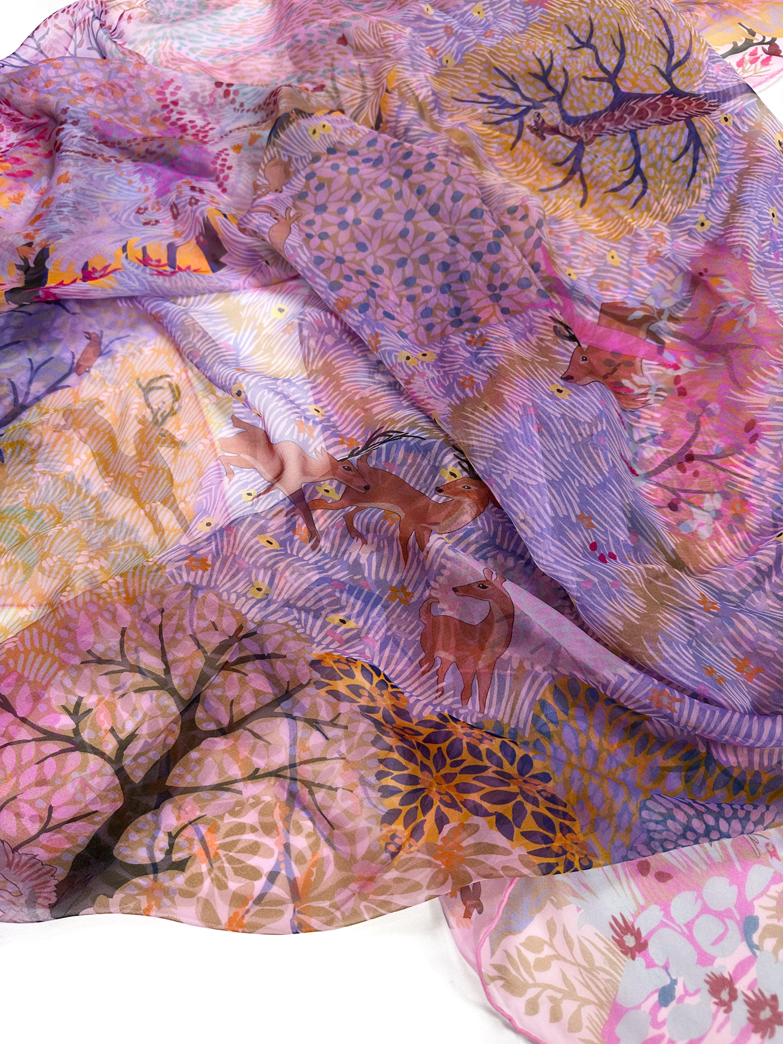 Hermès Dans un Jardin Anglais Mousseline 140