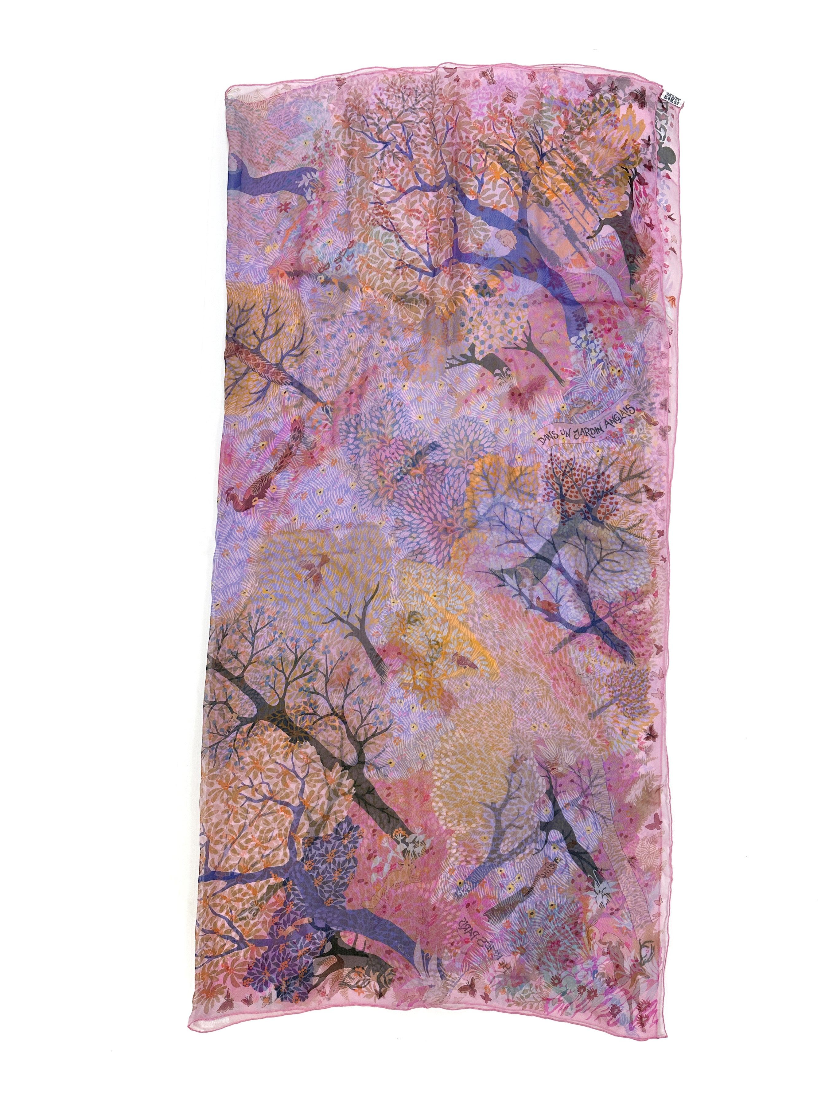 Hermès Dans un Jardin Anglais Mousseline 140