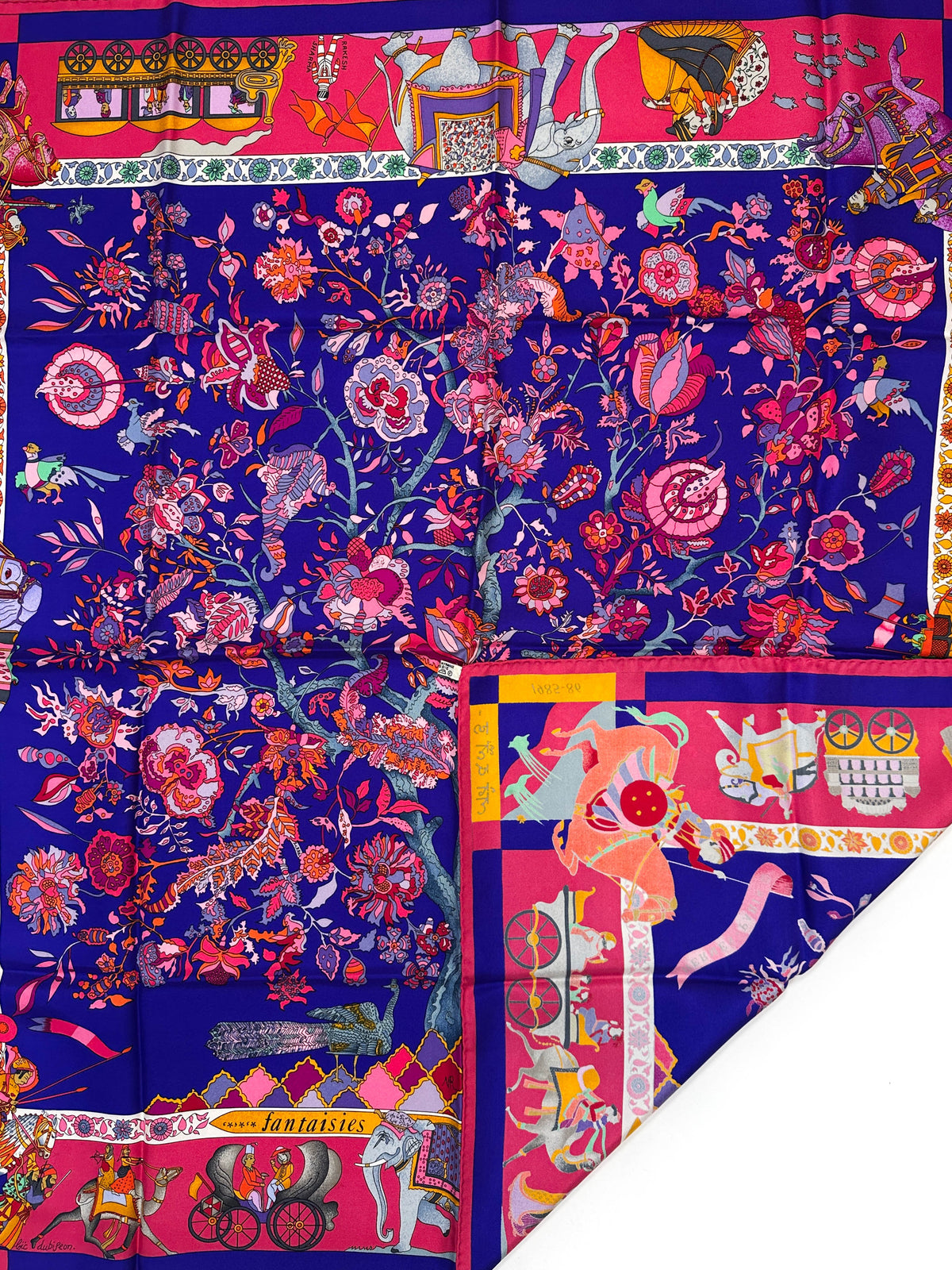 Hermès Fantaisies Indiennes Limited Edition 1985-86 Rakesh Sharma 90