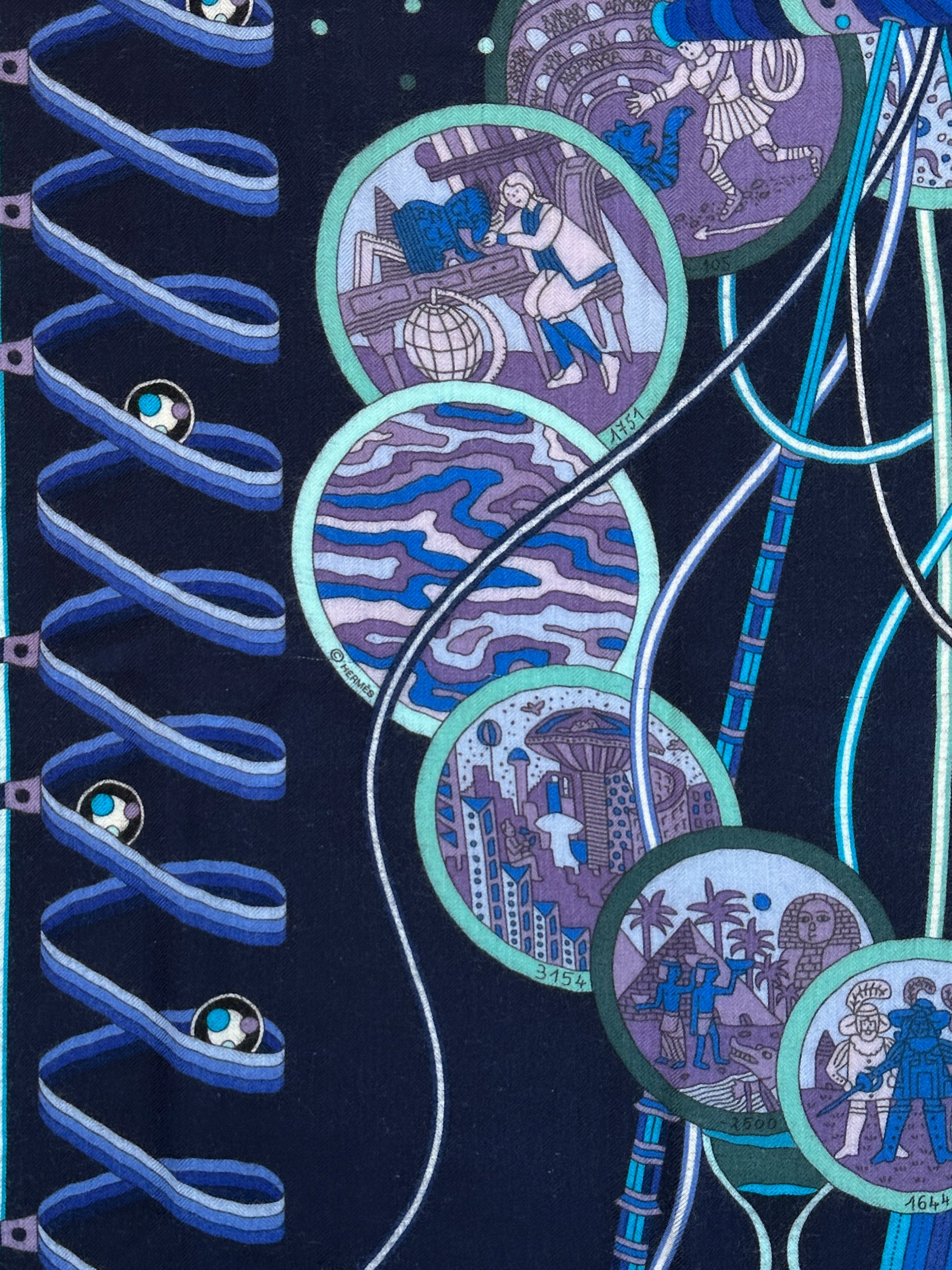 Hermès Le Laboratoire du Temps Cashmere Silk 140