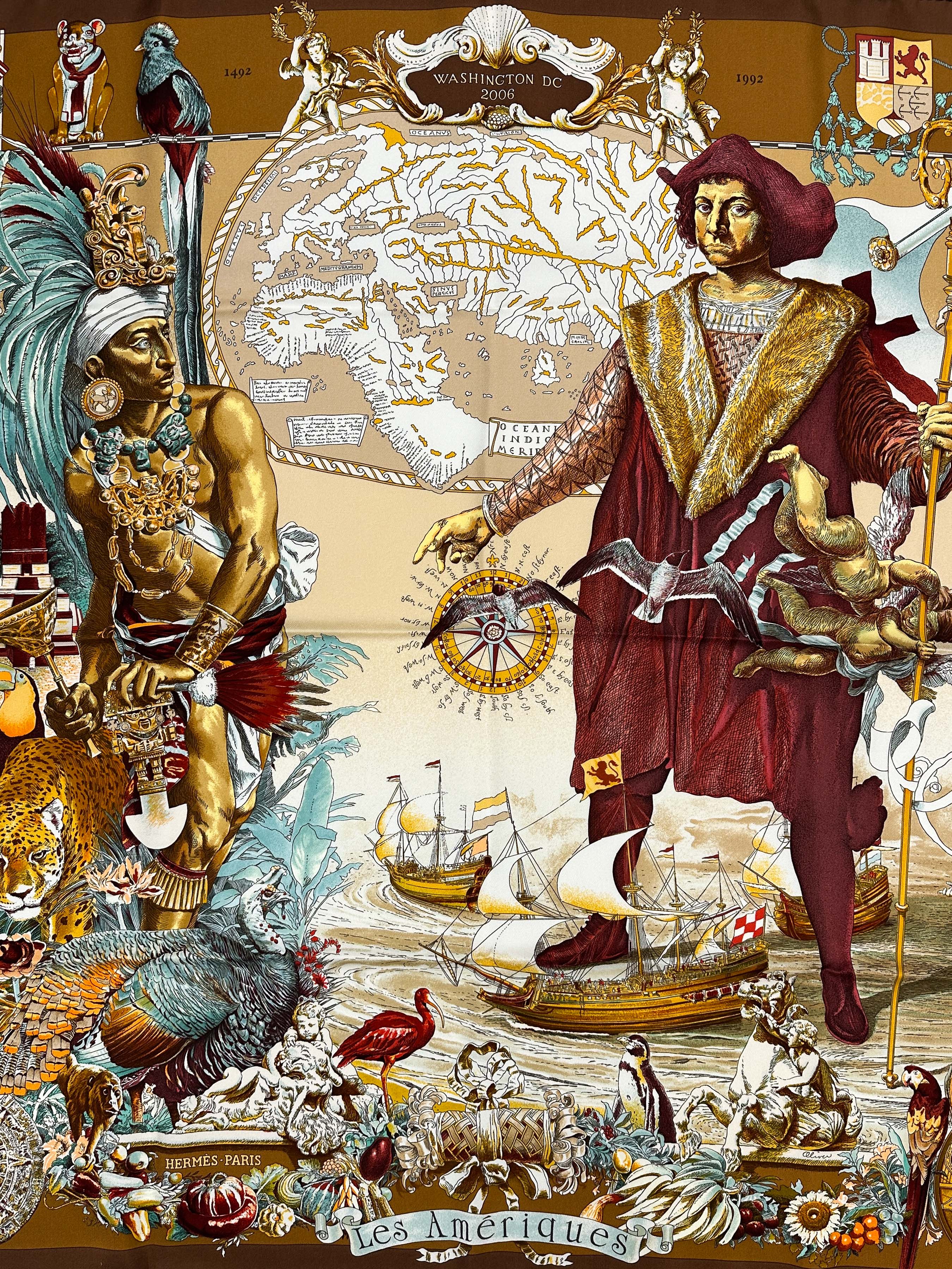 Hermès *Limited Edition Washington DC 2006* Les Amériques 90