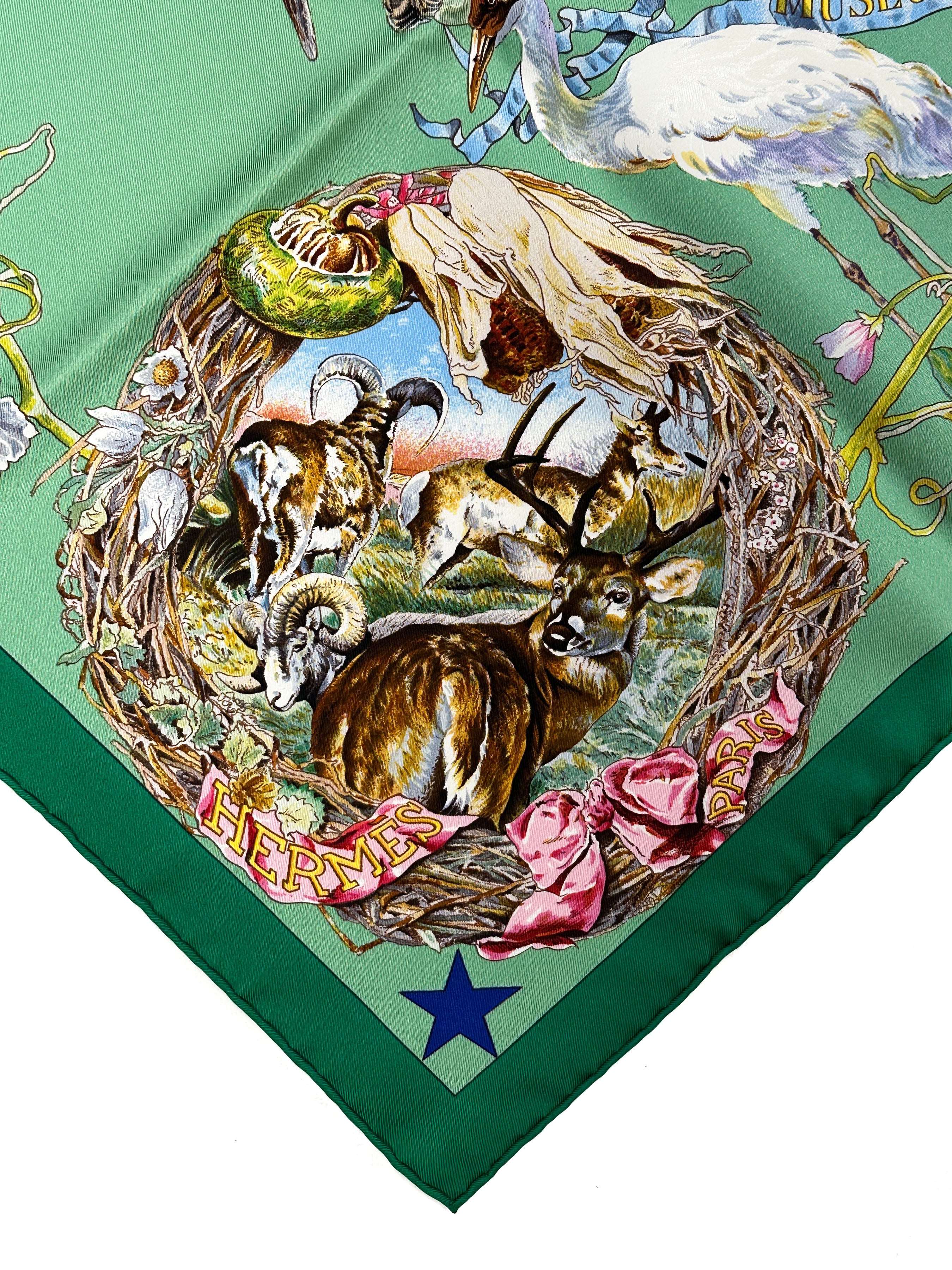 Hermès *Limited Edition Museum of Fine Arts Houston 2005* Faune et Flore du Texas 90