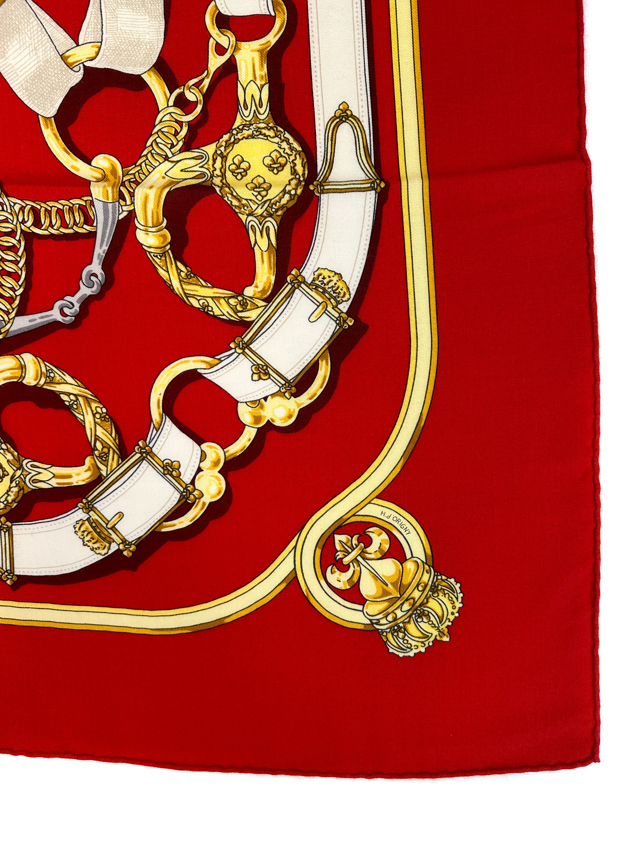 Hermès Cavalcadour Cashmere Silk 140