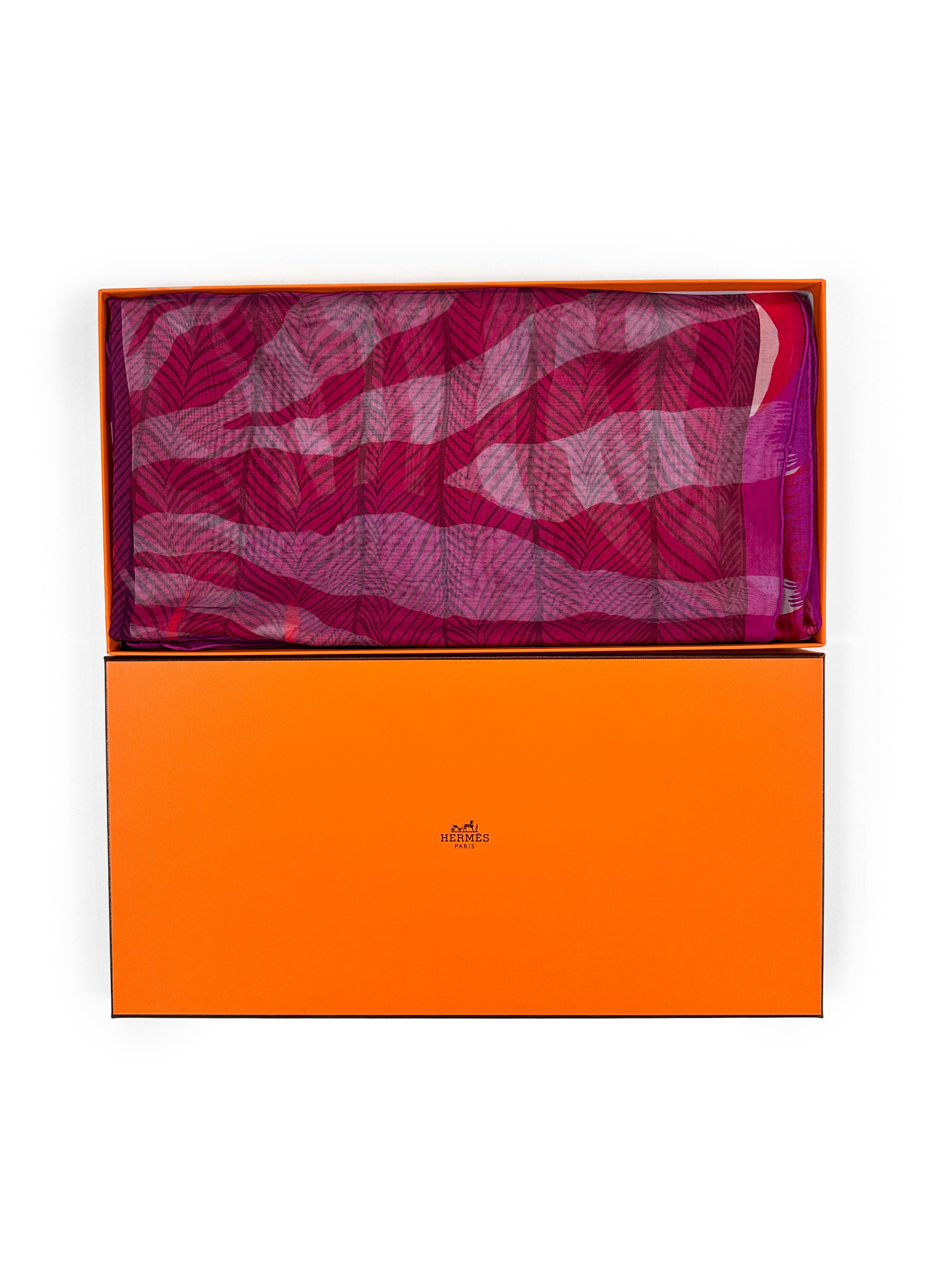 Hermès Zebra Pegasus Mousseline 140