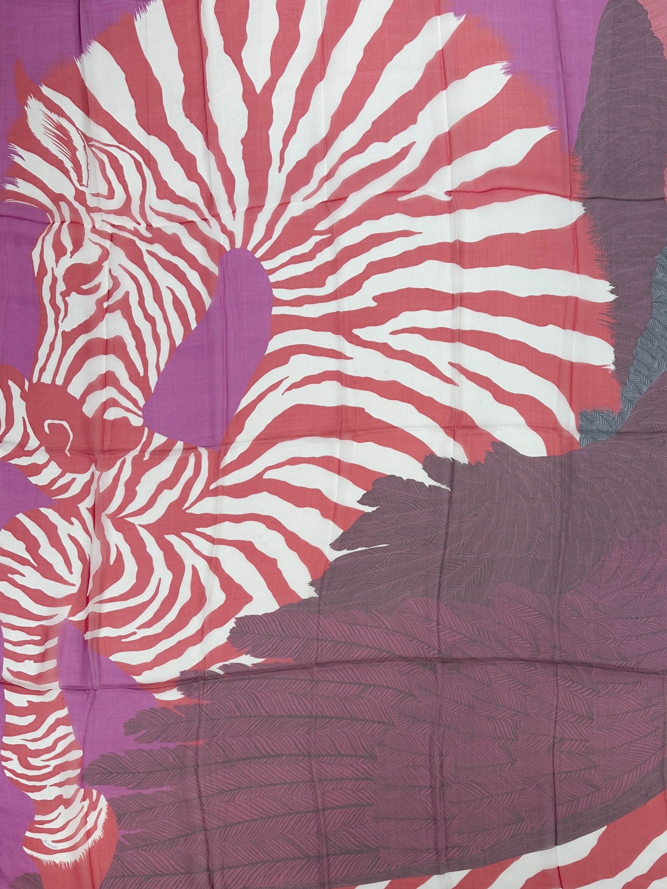 Hermès Zebra Pegasus Mousseline 140