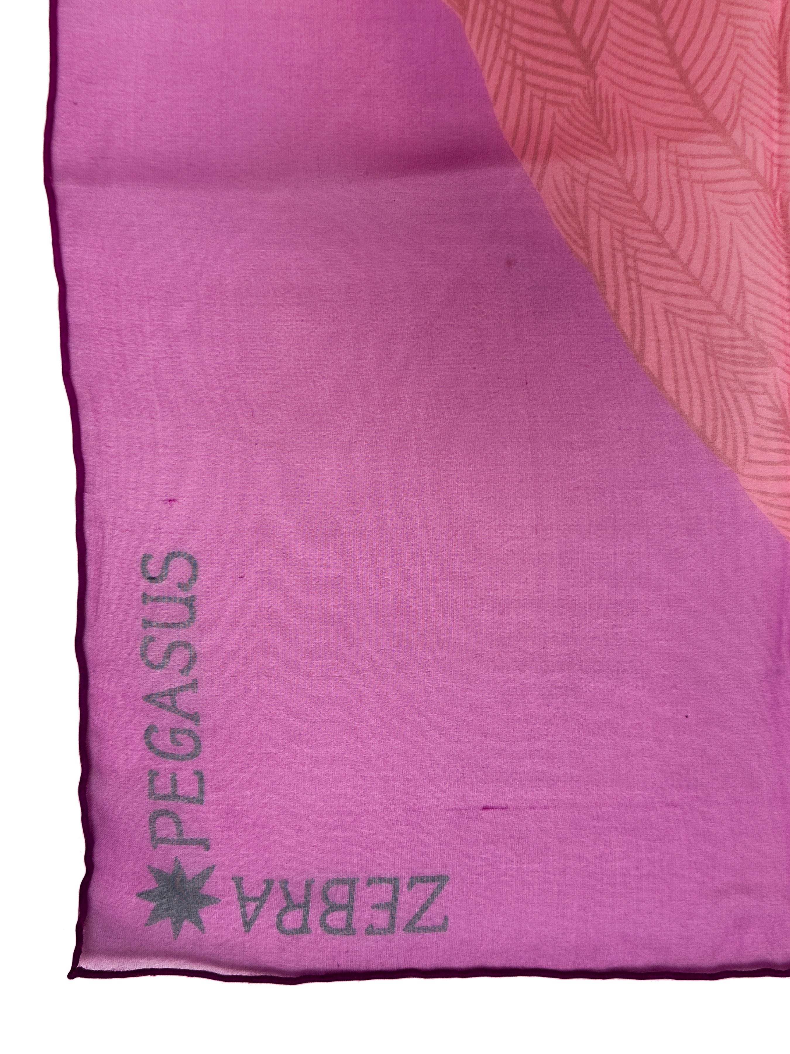 Hermès Zebra Pegasus Mousseline 140