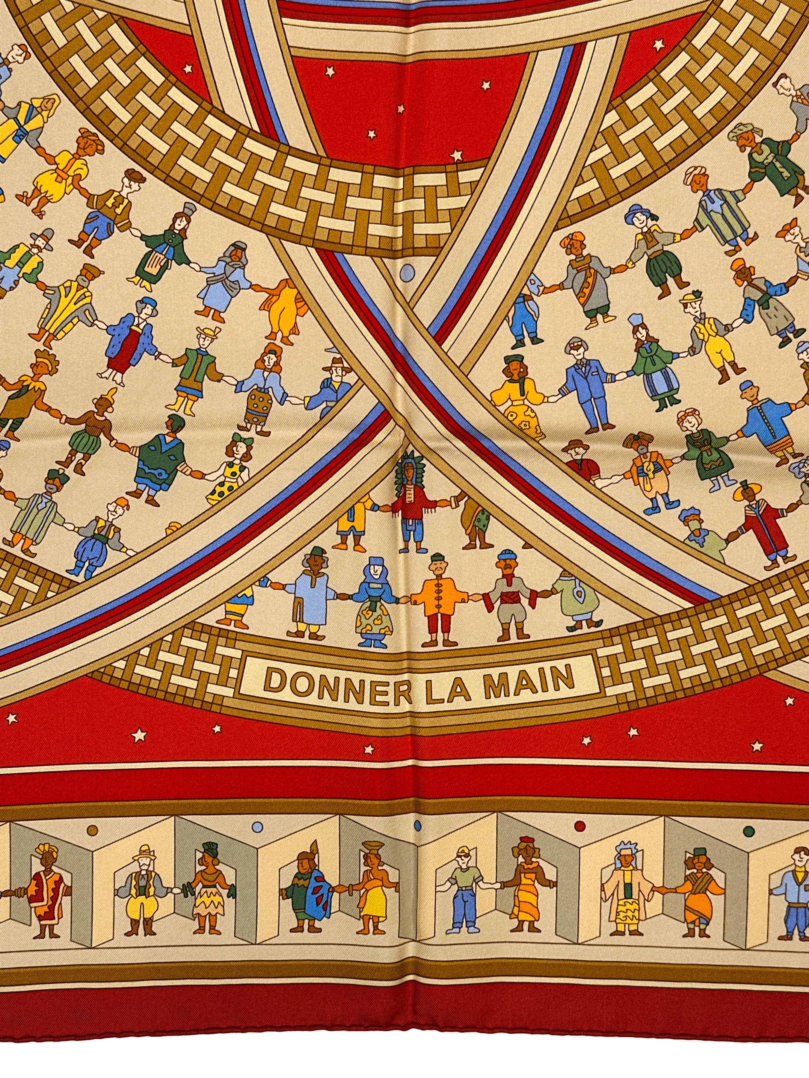 Hermès Donner la Main 90