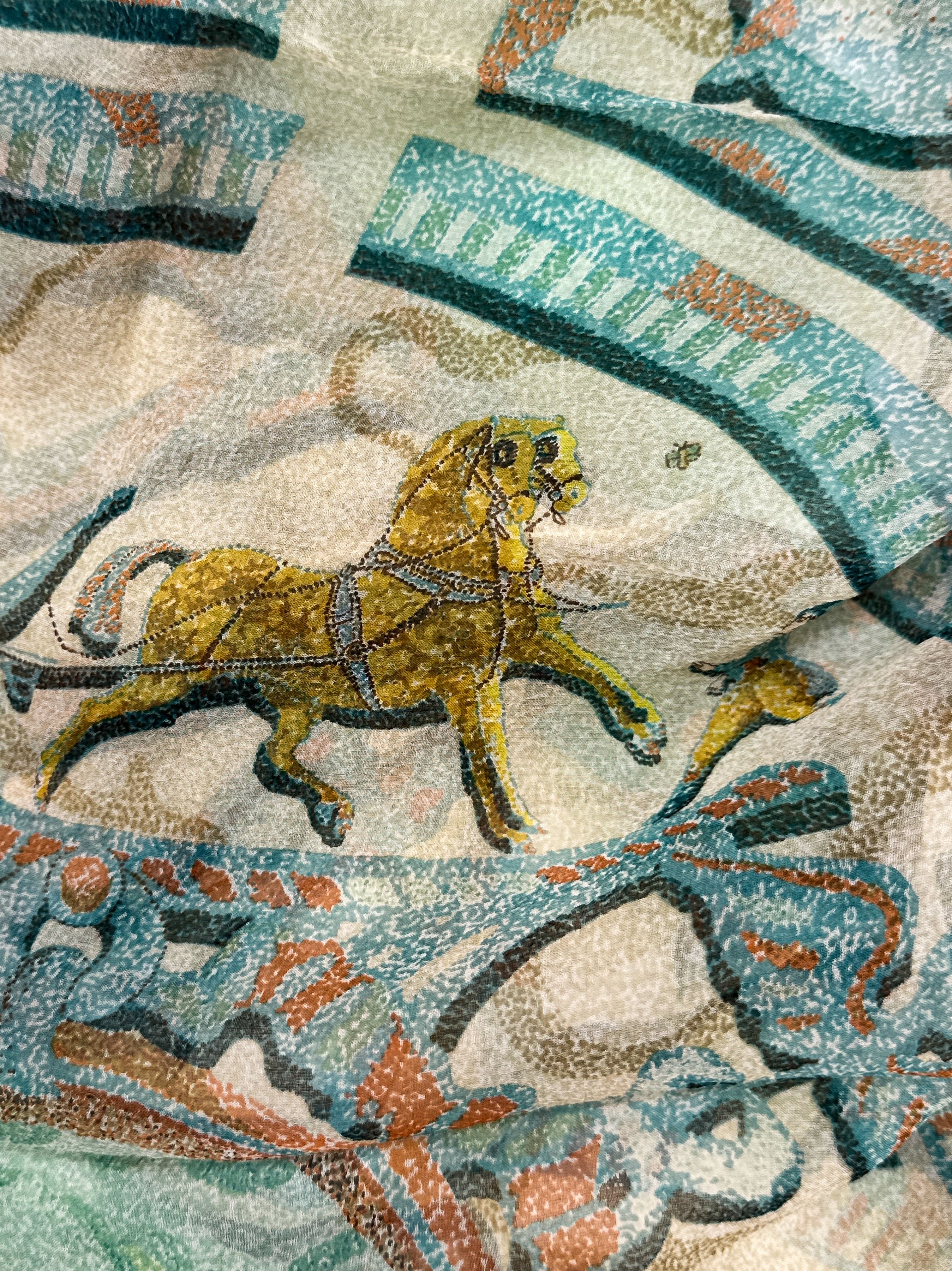 Hermès Alfred de Dreux - Peintre du Cheval Mousseline 90