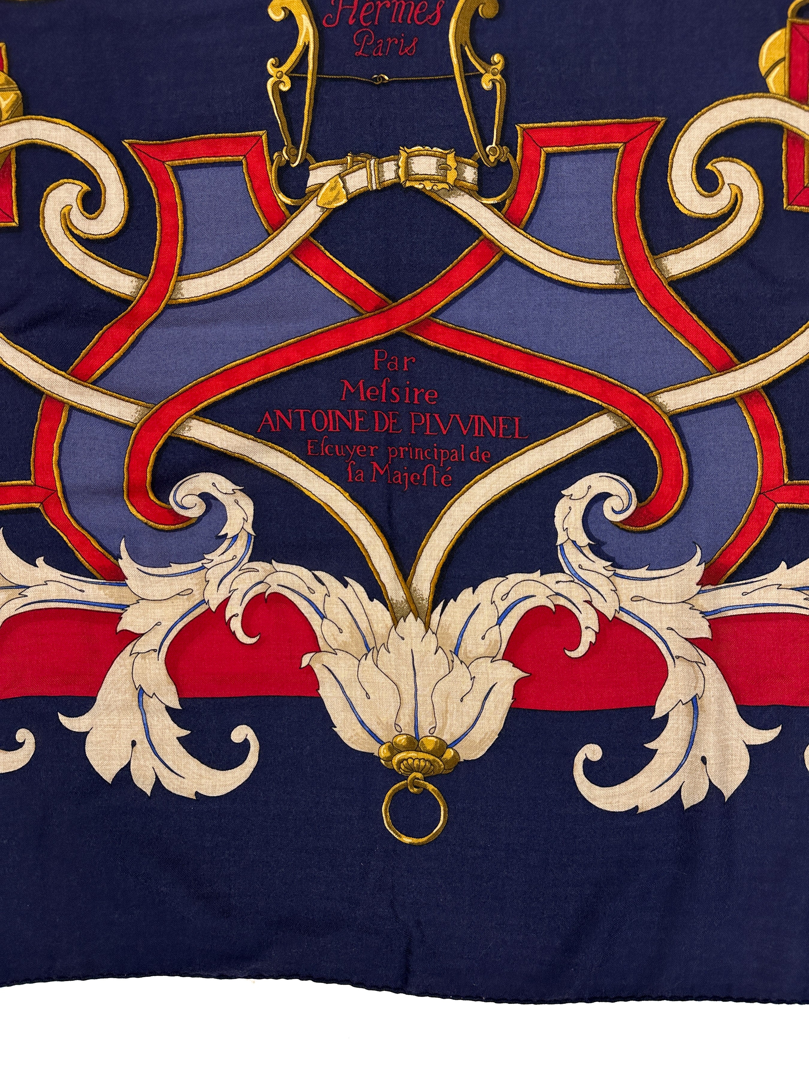 Hermès L’Instructions du Roy Cashmere Silk 140