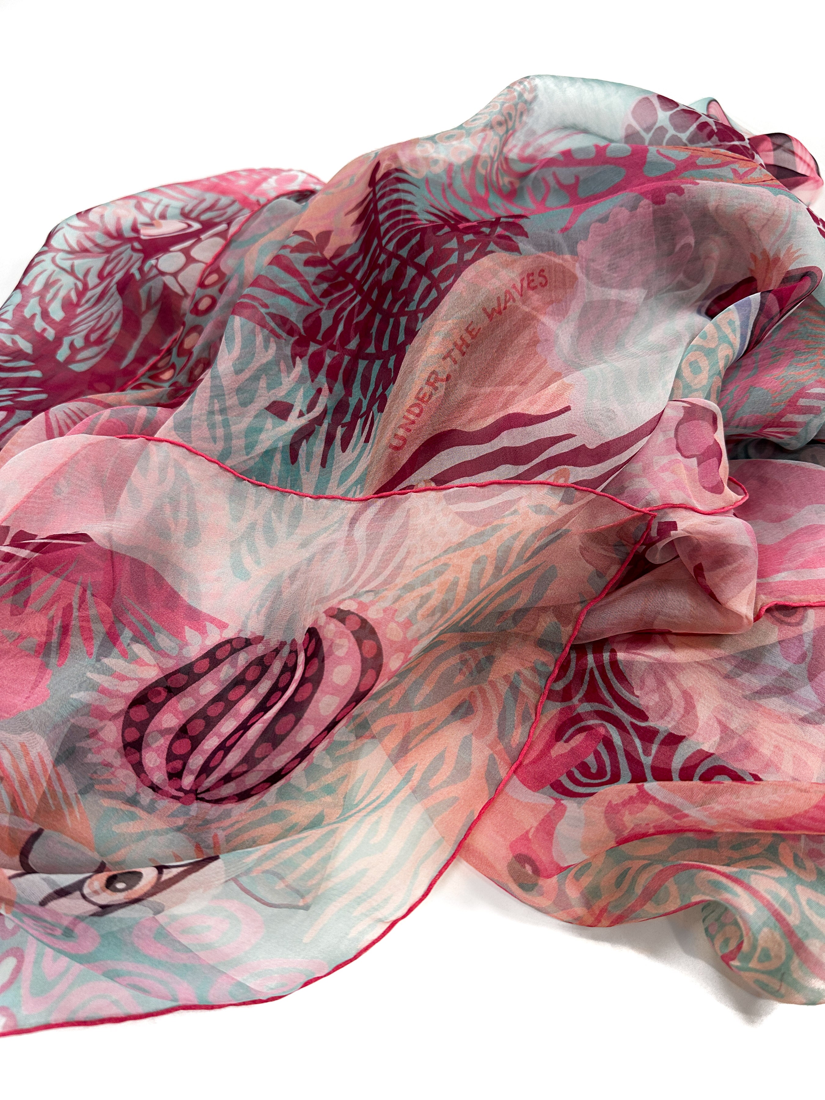 Hermès Under The Waves Mousseline 140