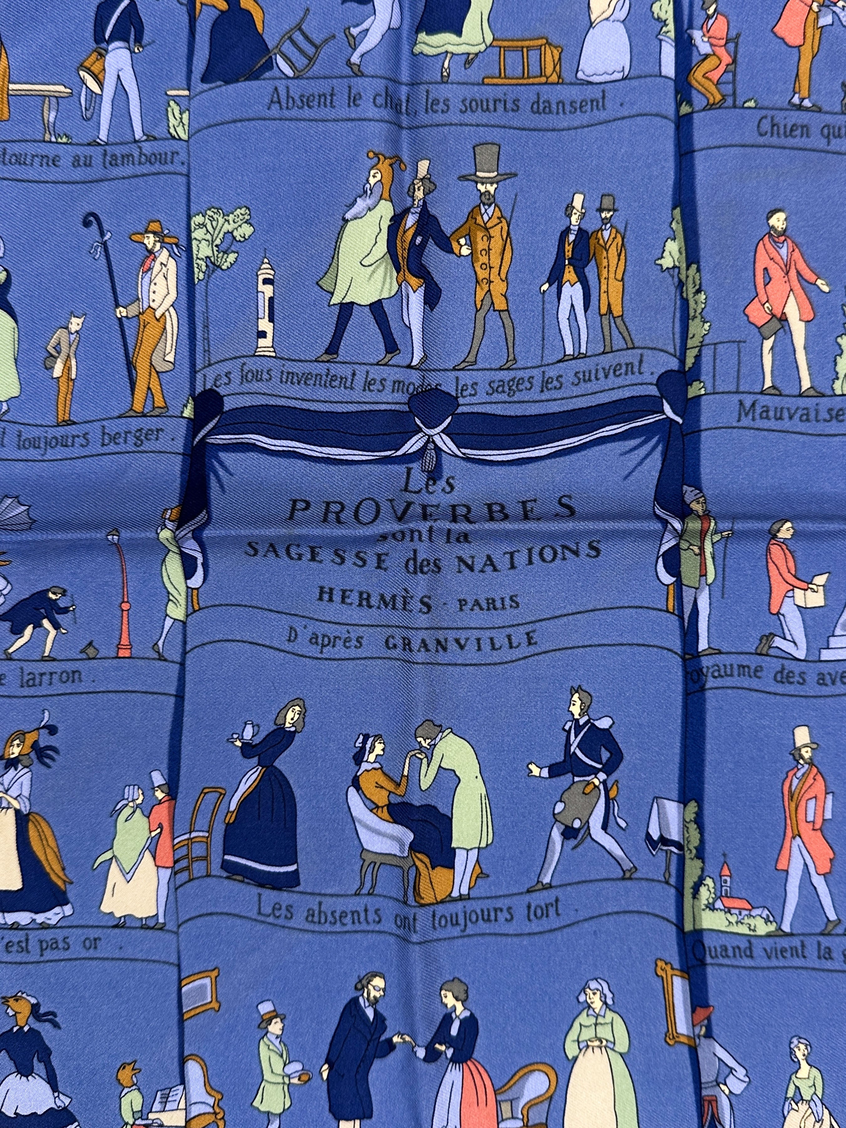 Hermès Les Proverbes Sont La Sagesse Des Nations 45