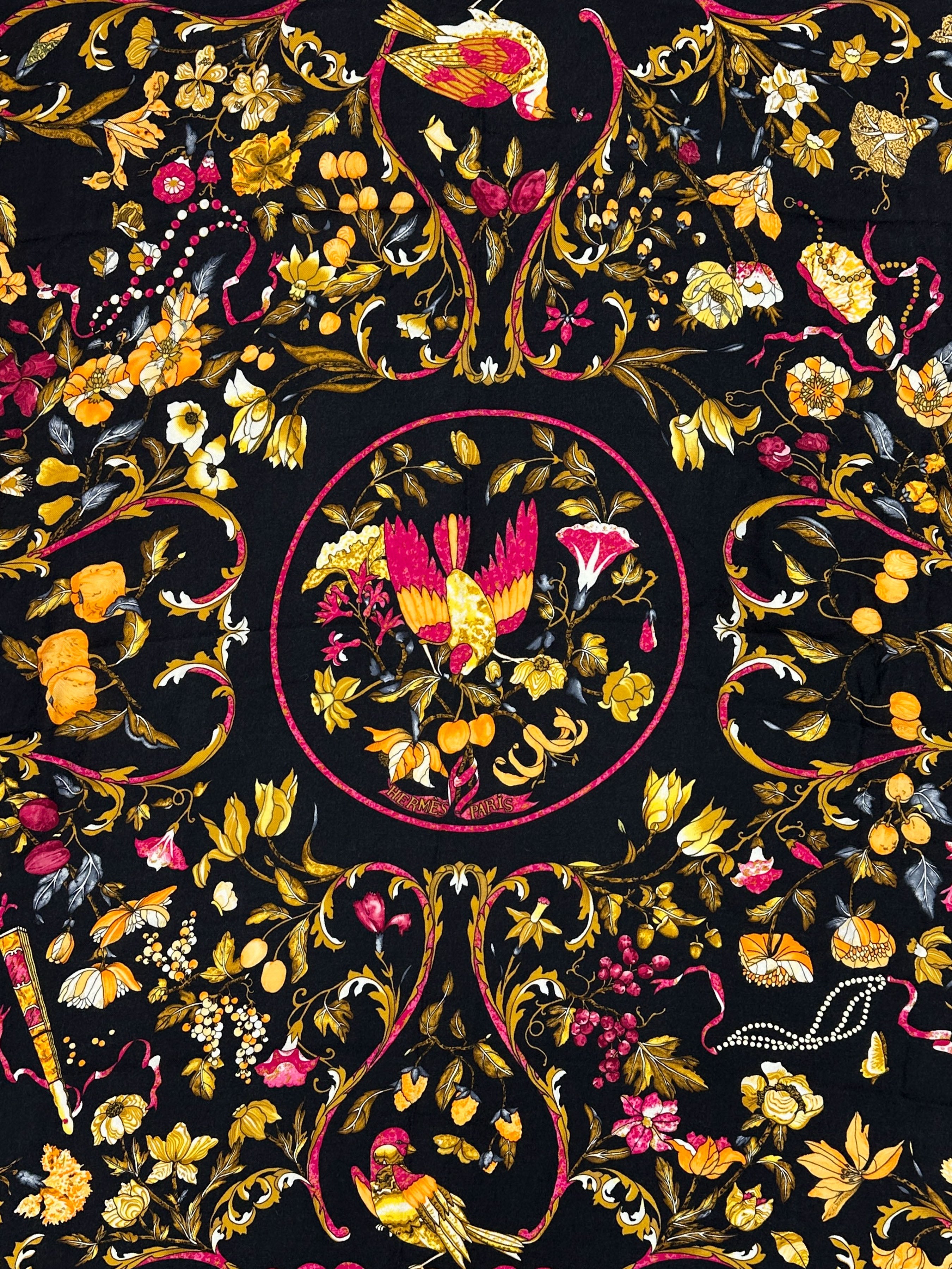 Hermès Pierres d'Orient et d'Occident Cashmere Silk 140