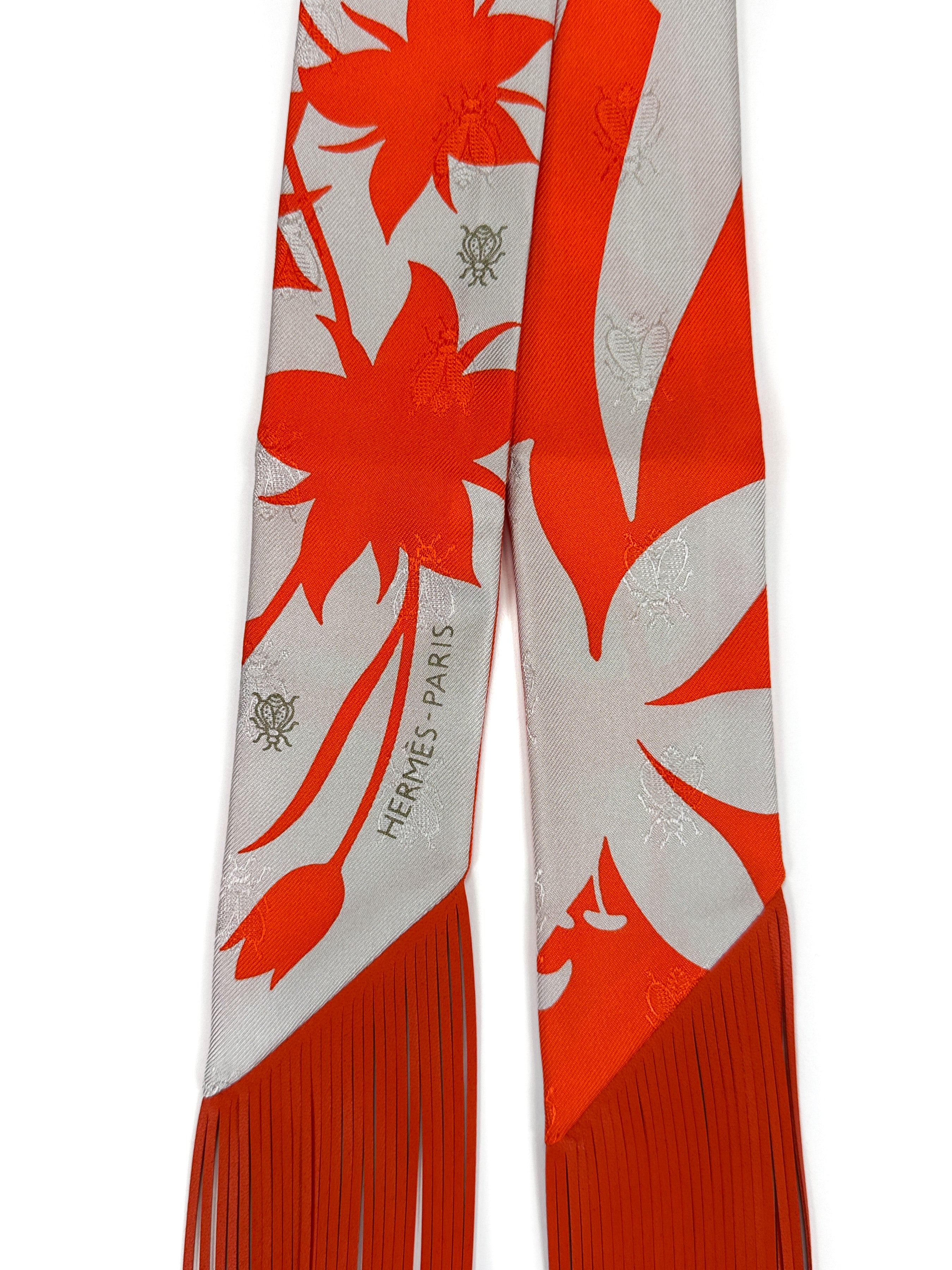 Hermès Bouquet Final Fringe Twilly