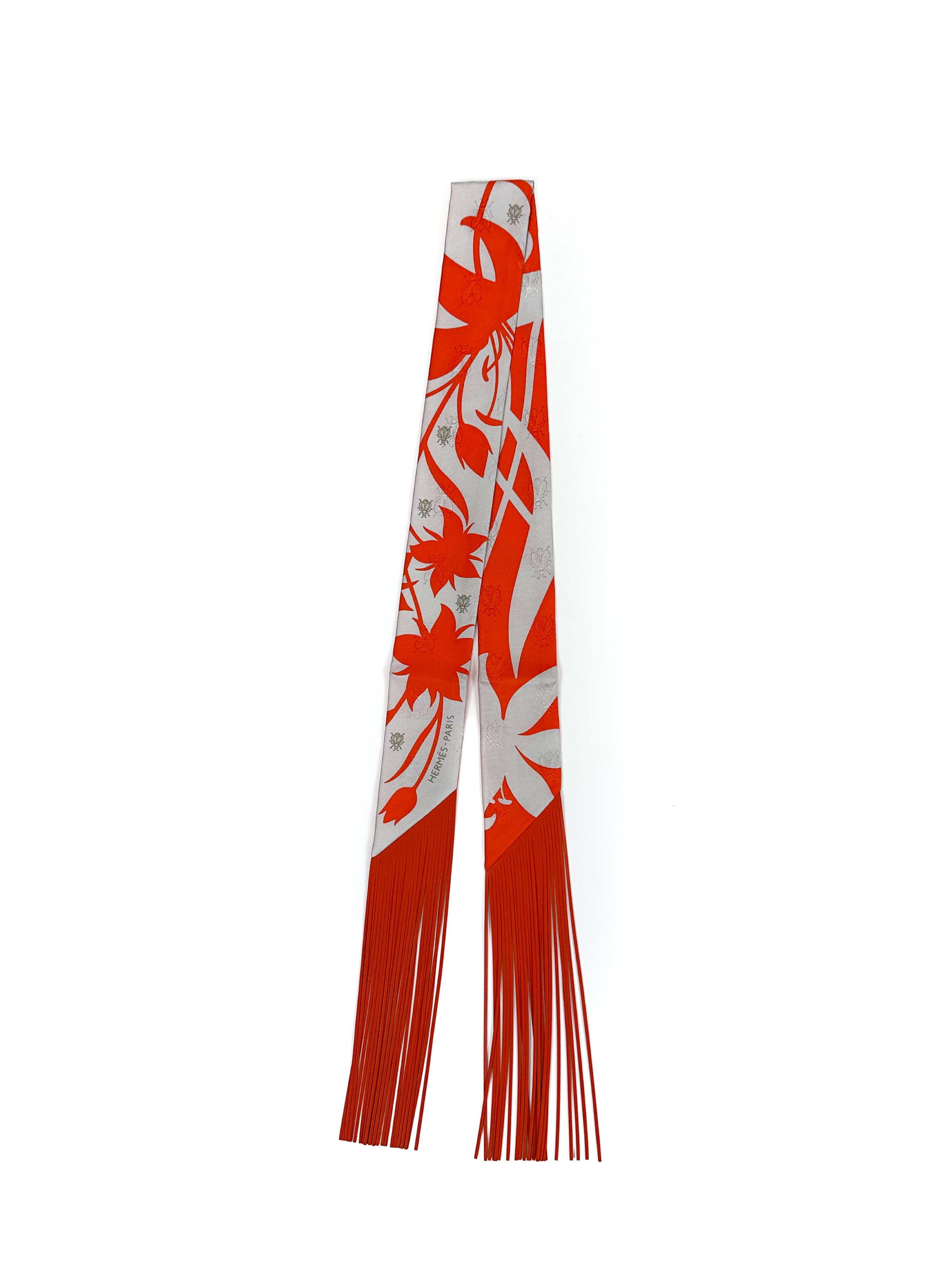 Hermès Bouquet Final Fringe Twilly