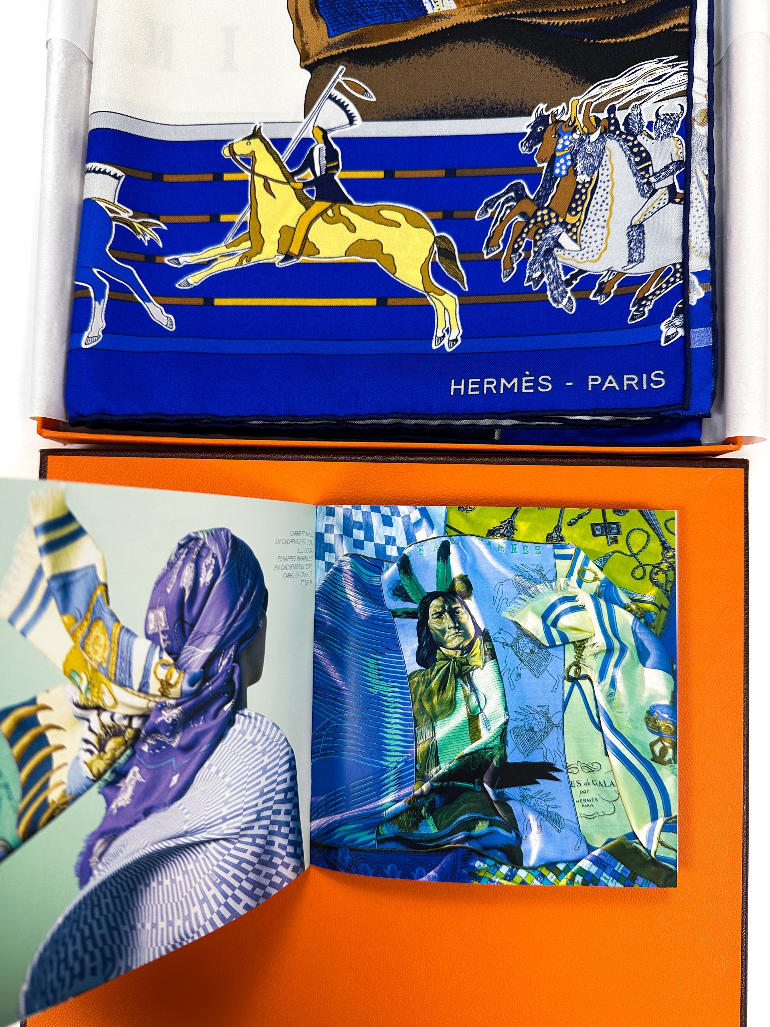 Hermès Carré en Carrés 90