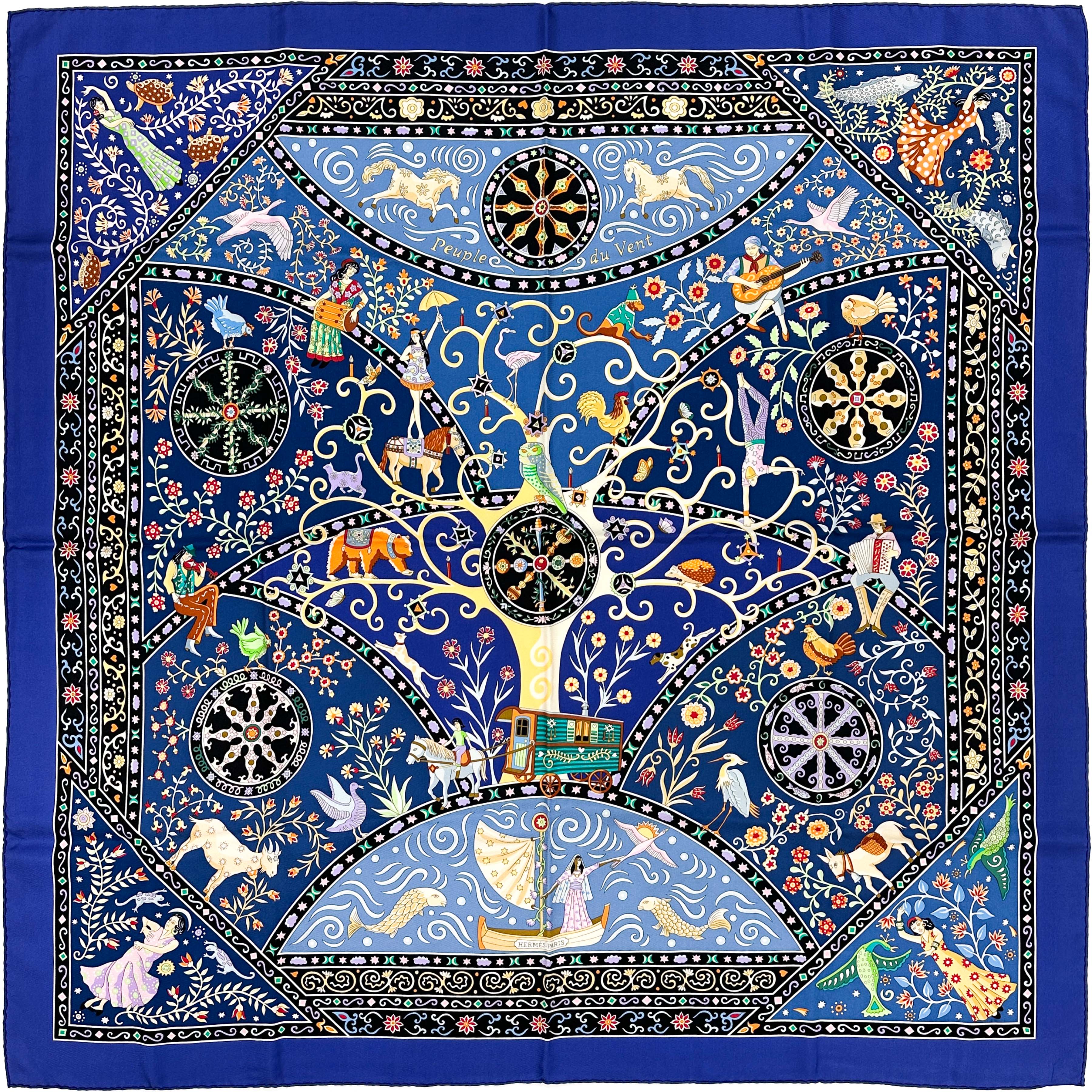 Hermès Peuple Du Vent 90