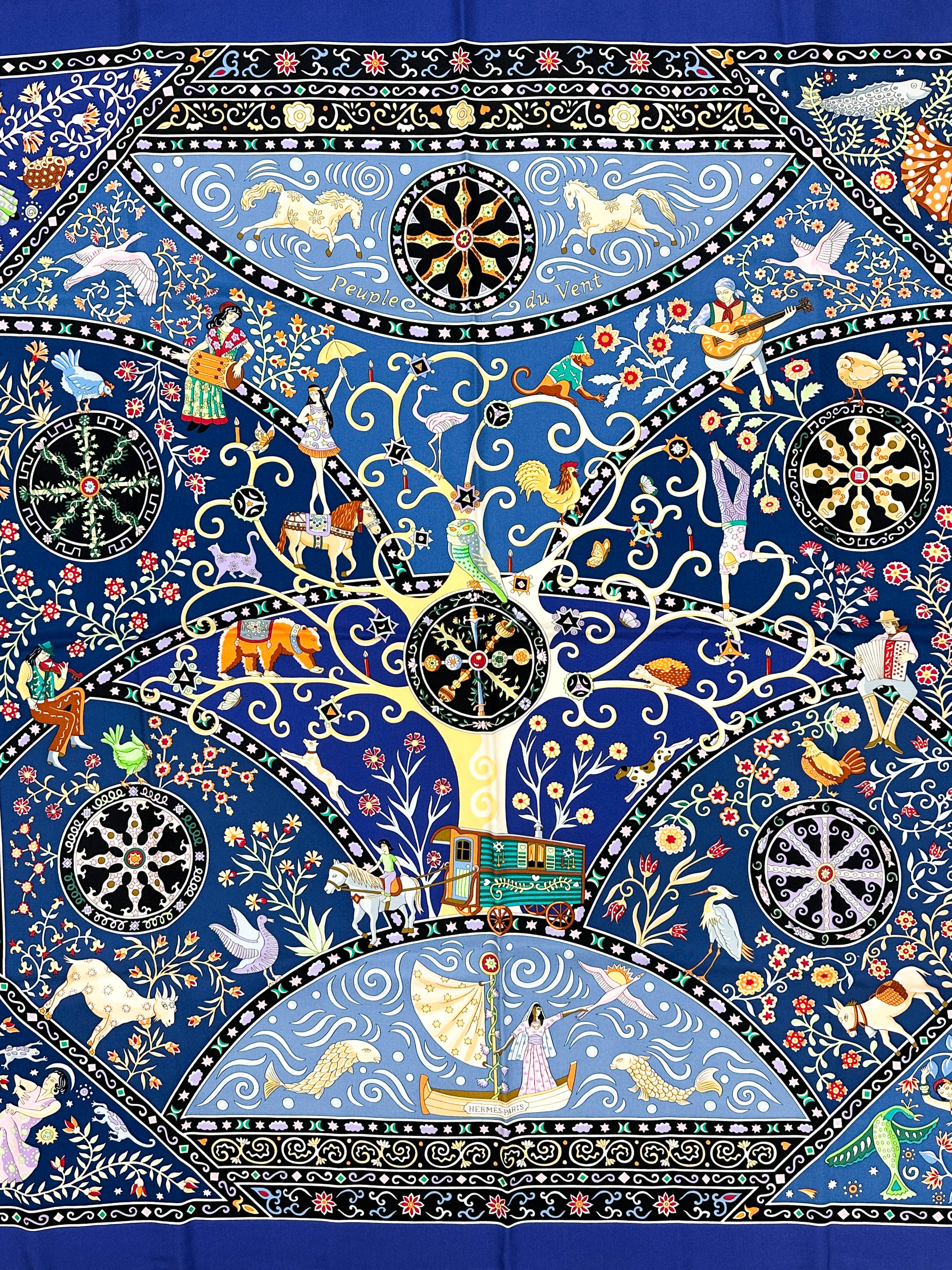 Hermès Peuple Du Vent 90