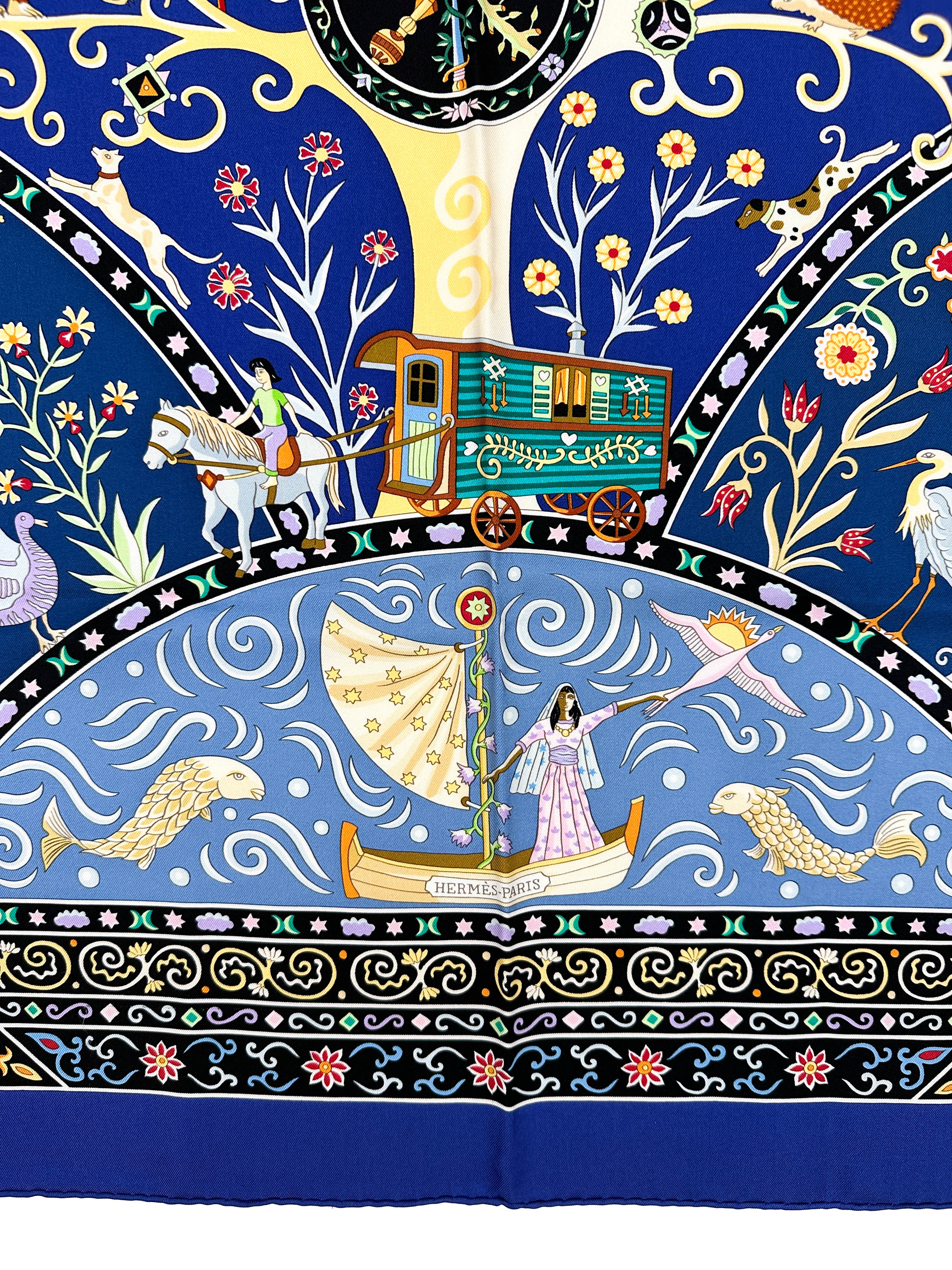 Hermès Peuple Du Vent 90