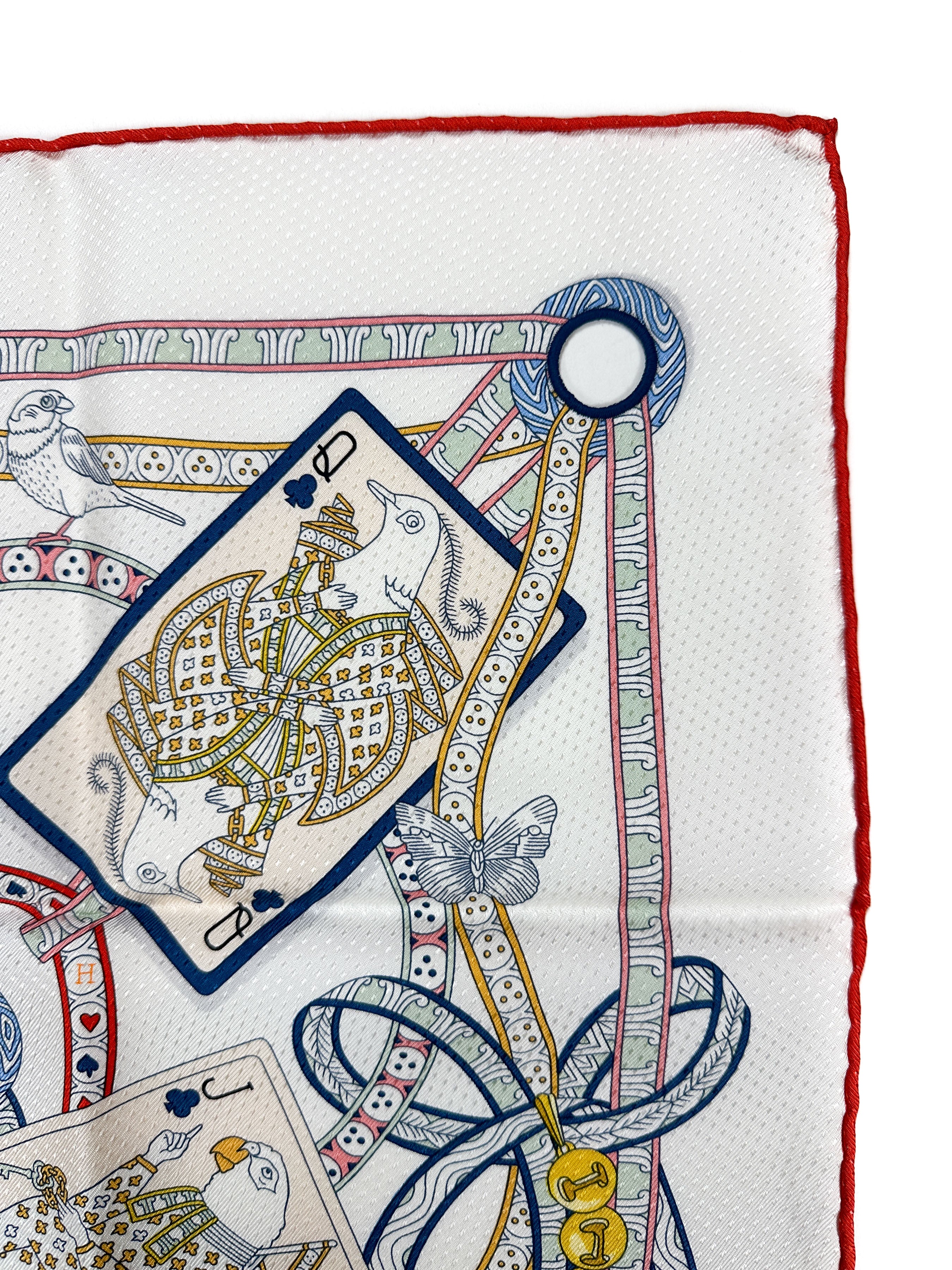 Hermès Dame de Coeur Jacquard With Single Eyelet 70