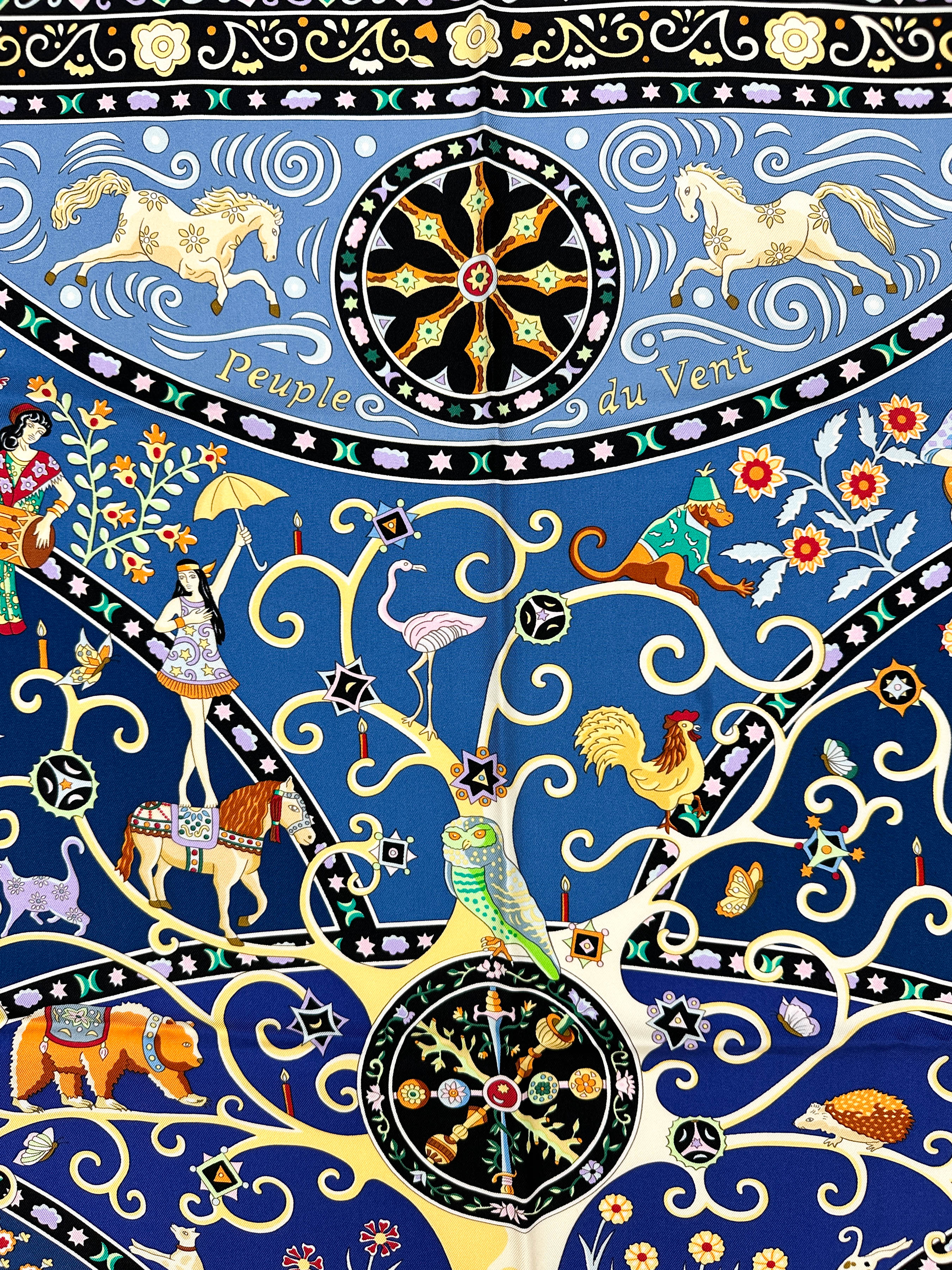 Hermès Peuple Du Vent 90