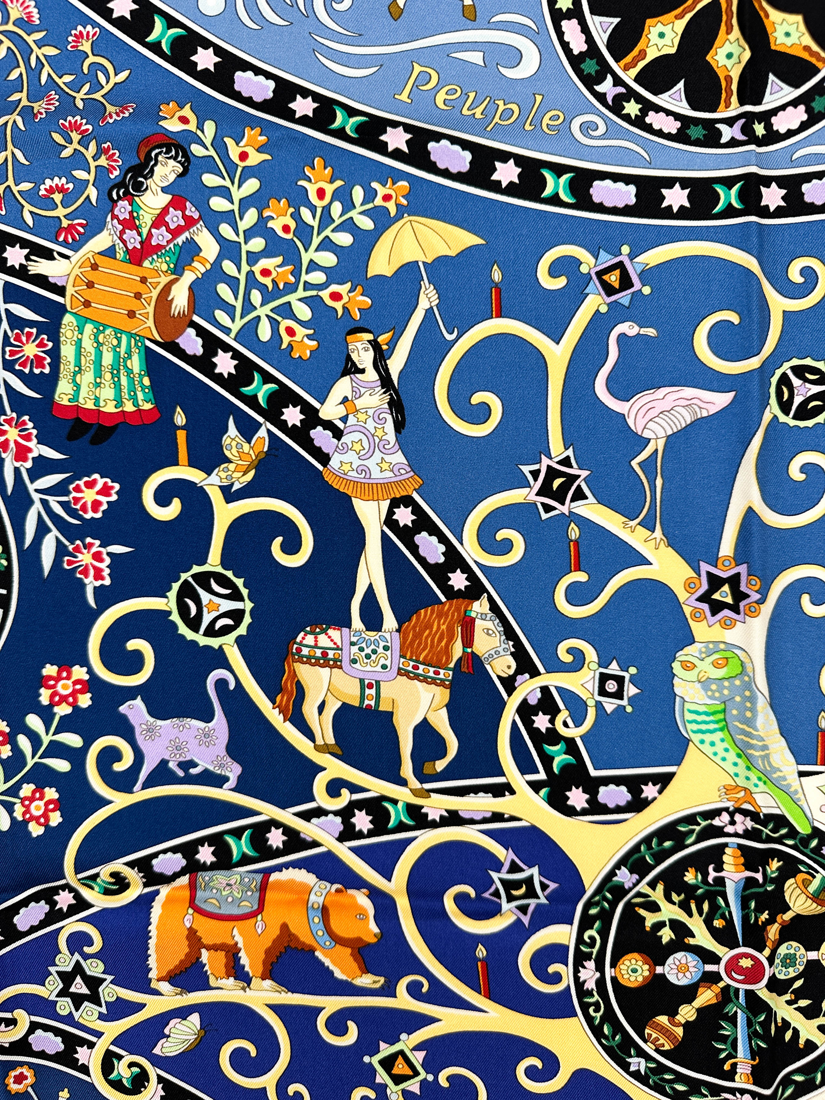 Hermès Peuple Du Vent 90