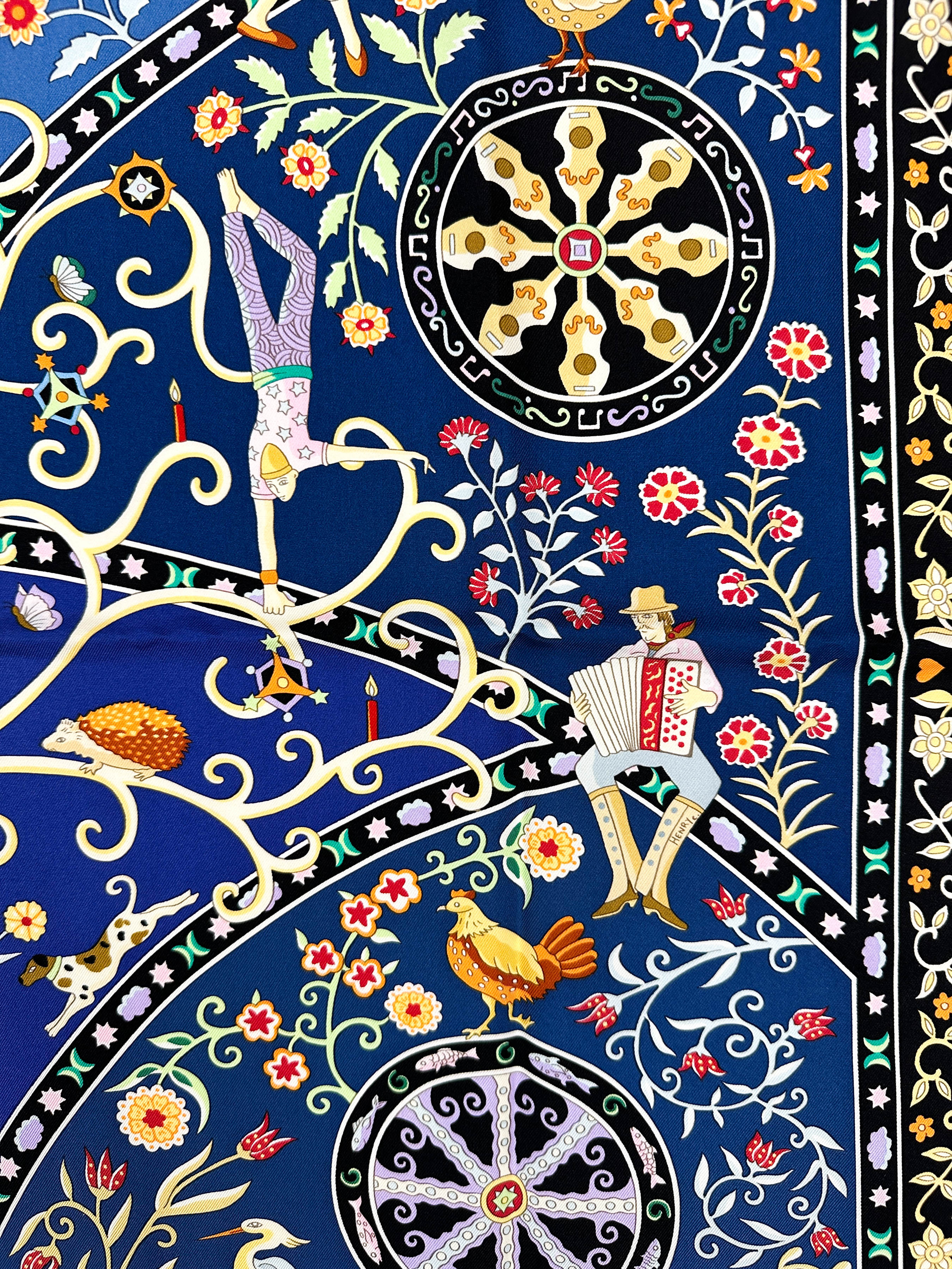 Hermès Peuple Du Vent 90