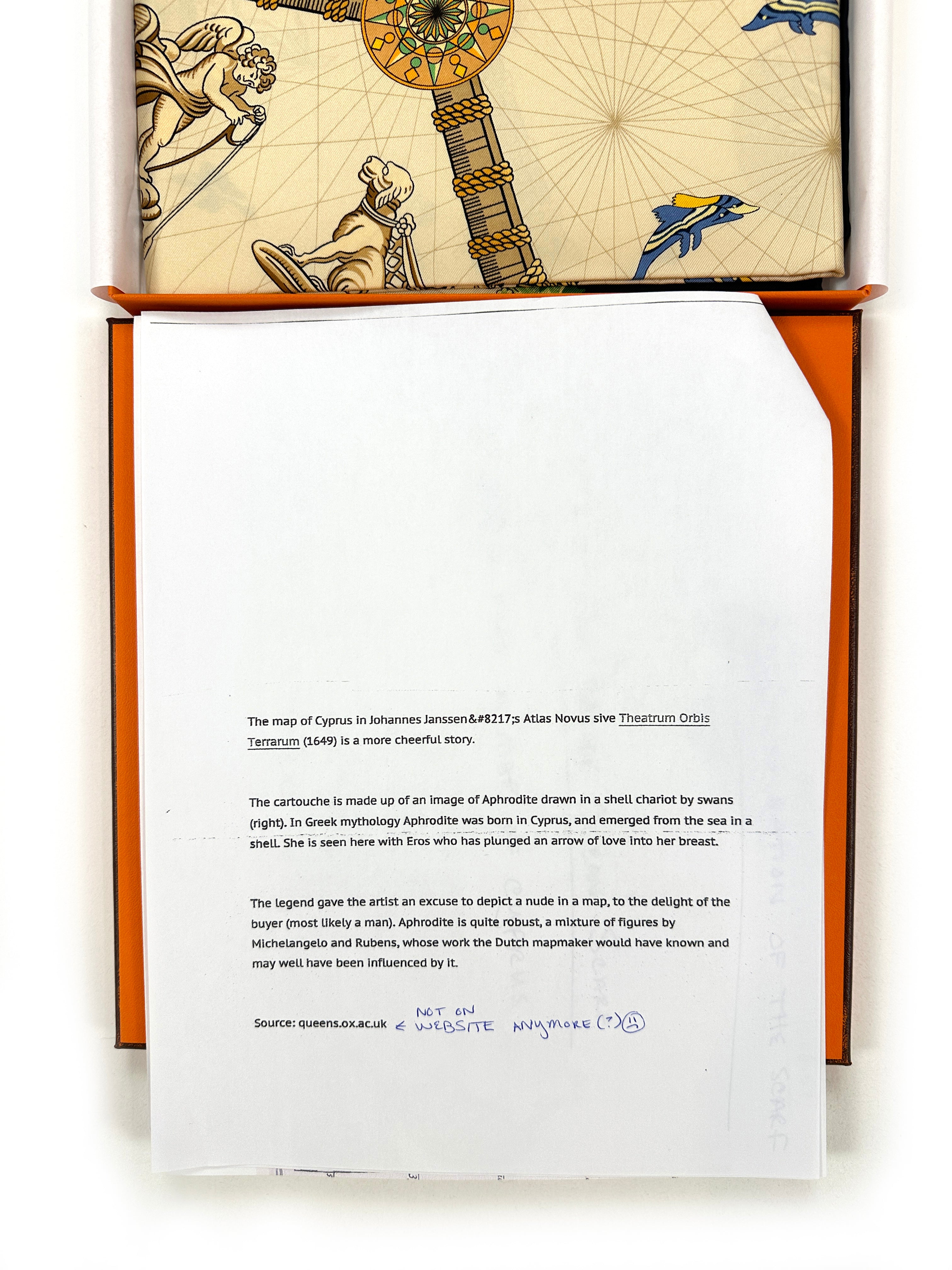 Hermès Balade Océane 90