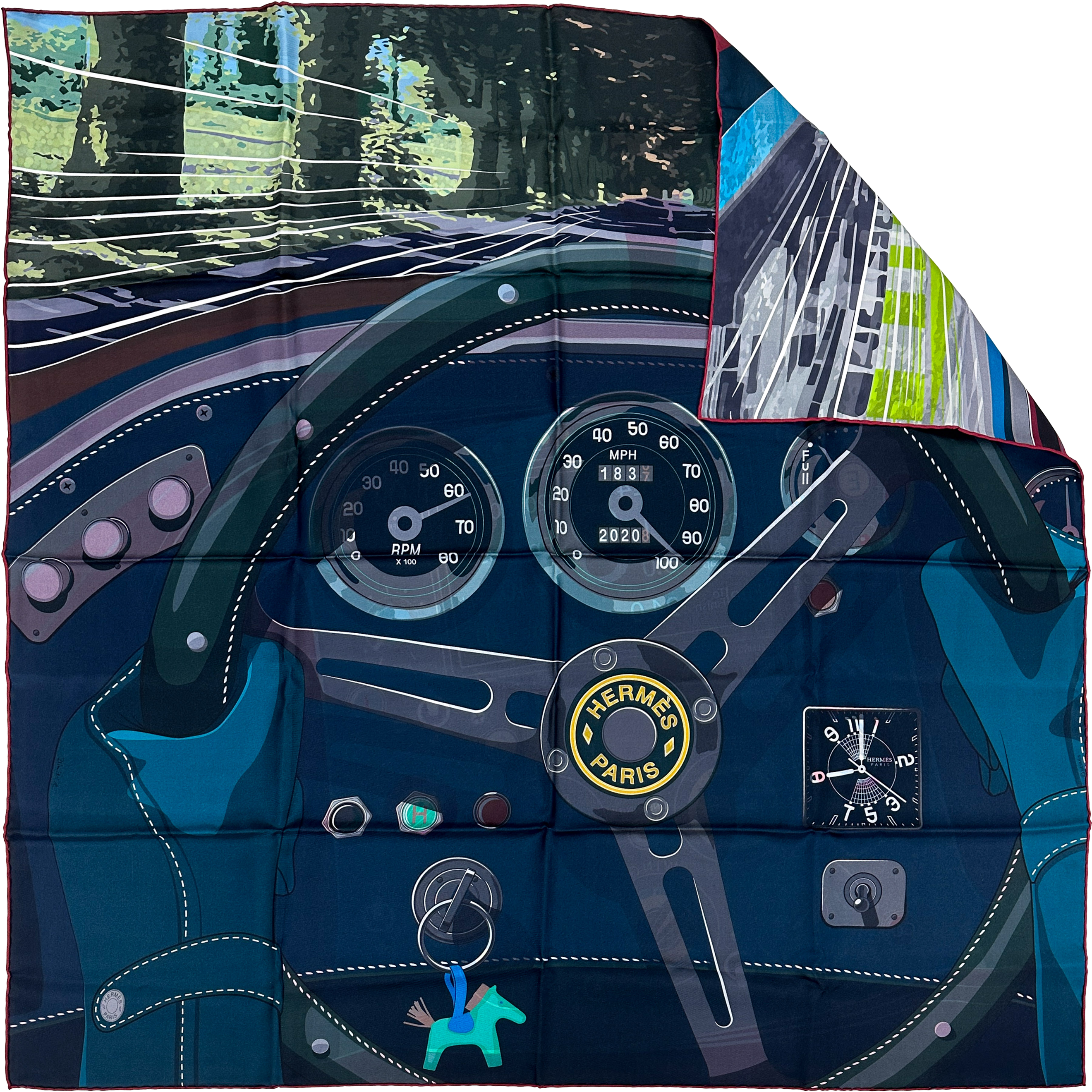 Hermès Formule Chic Double Face 90