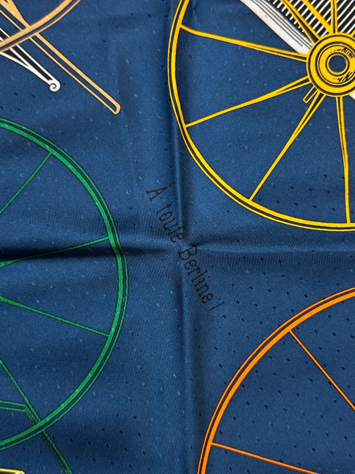 Hermès A Toute Berline ! Jacquard Losange