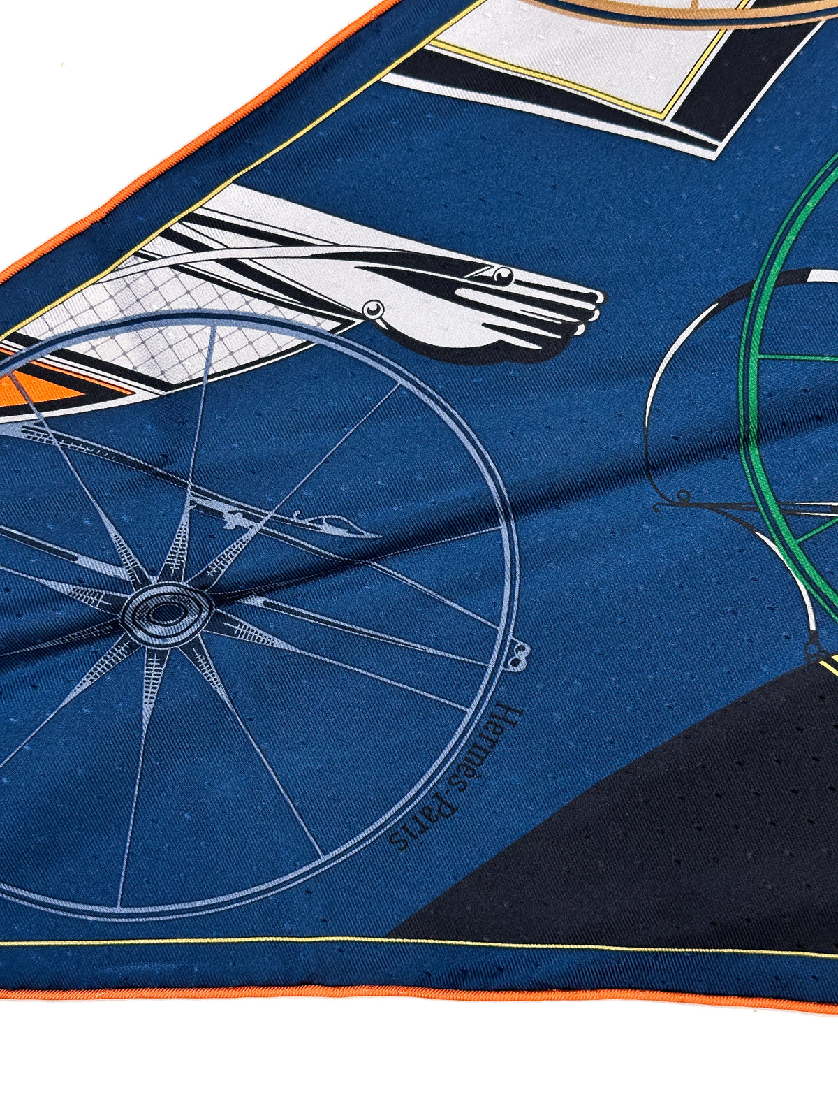 Hermès A Toute Berline ! Jacquard Losange