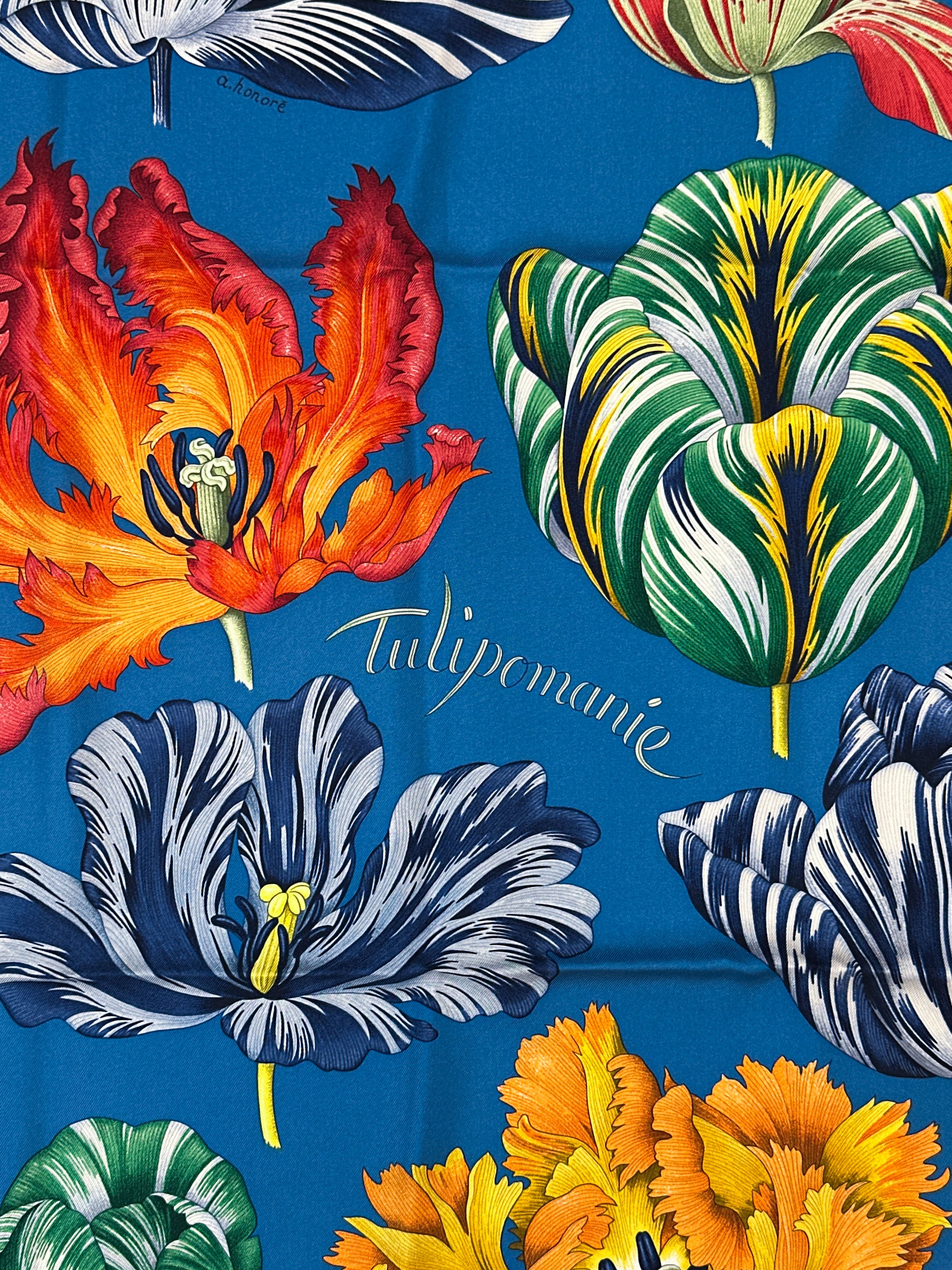 Hermès Tulipomanie 90