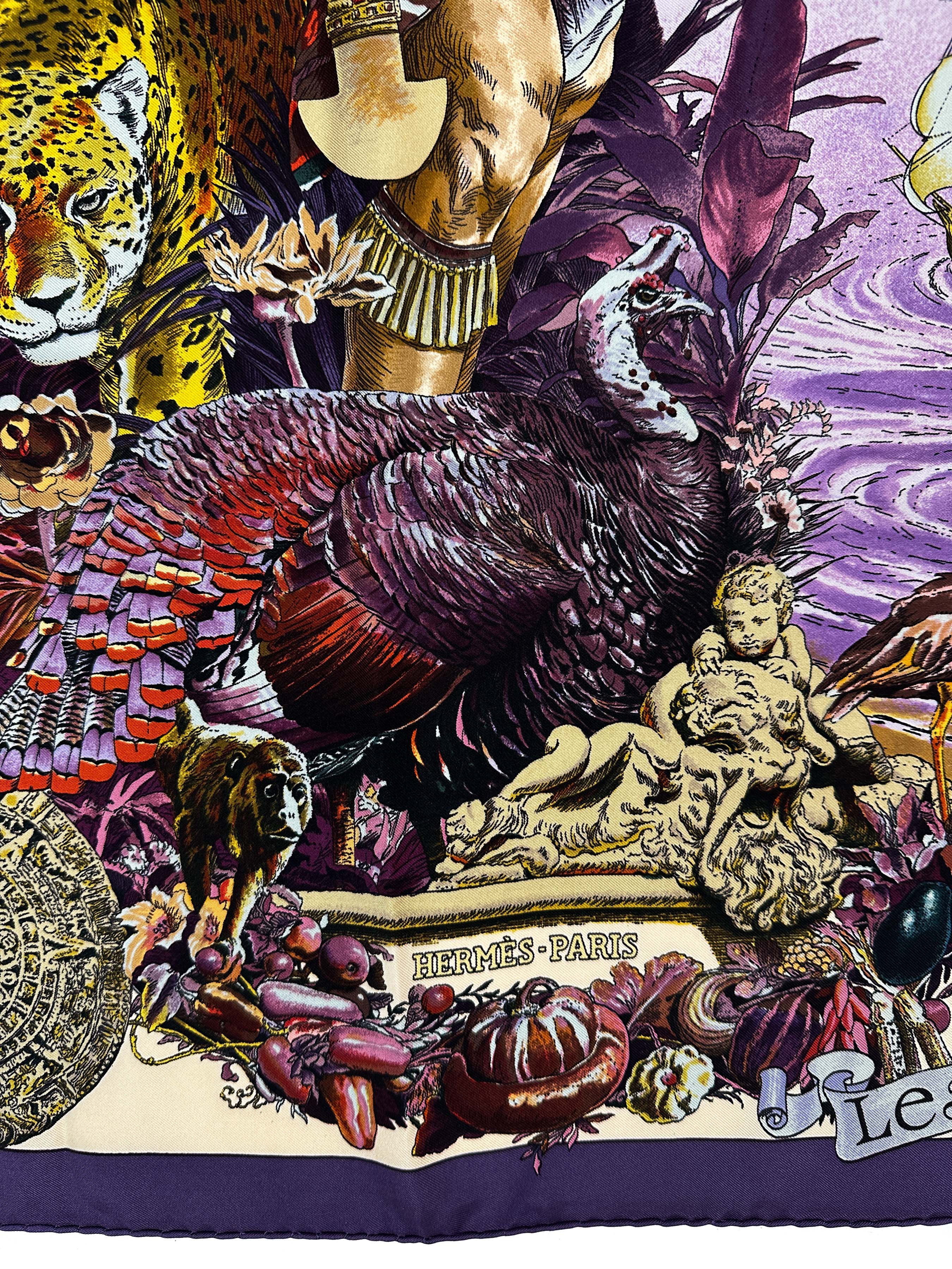 Hermès Les Amériques 90