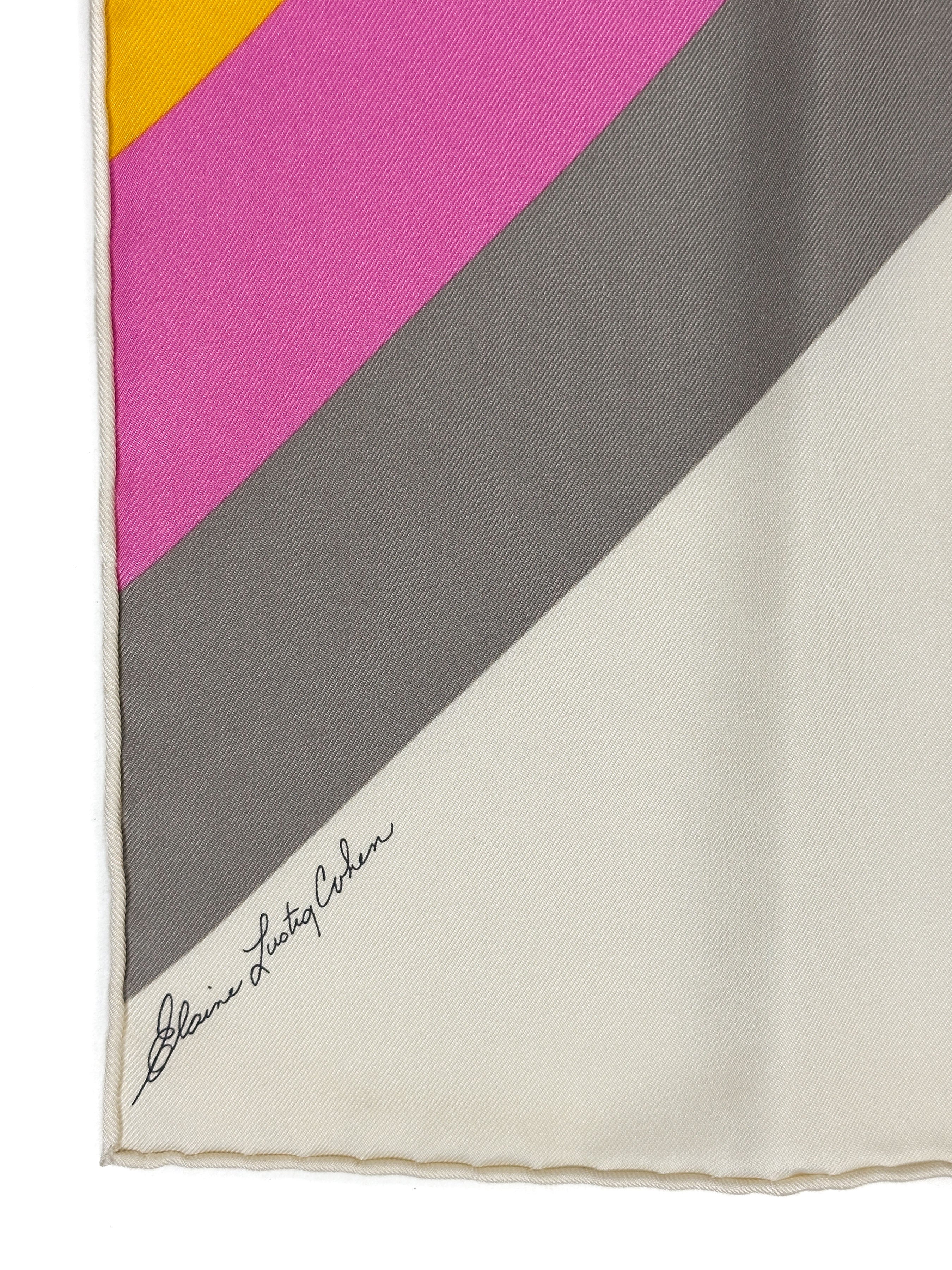 Hermès Special Edition Glass House Centered Rhyme de Elaine Lustig Cohen 90
