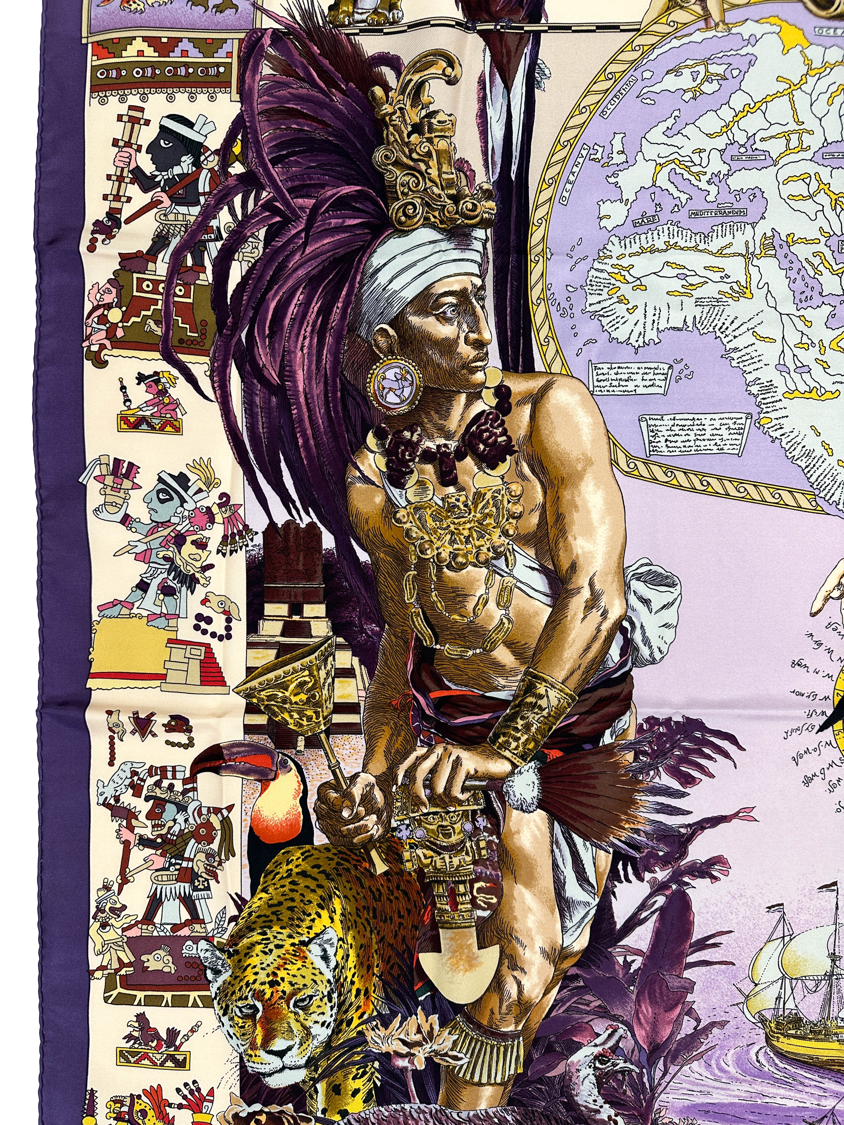 Hermès Les Amériques 90