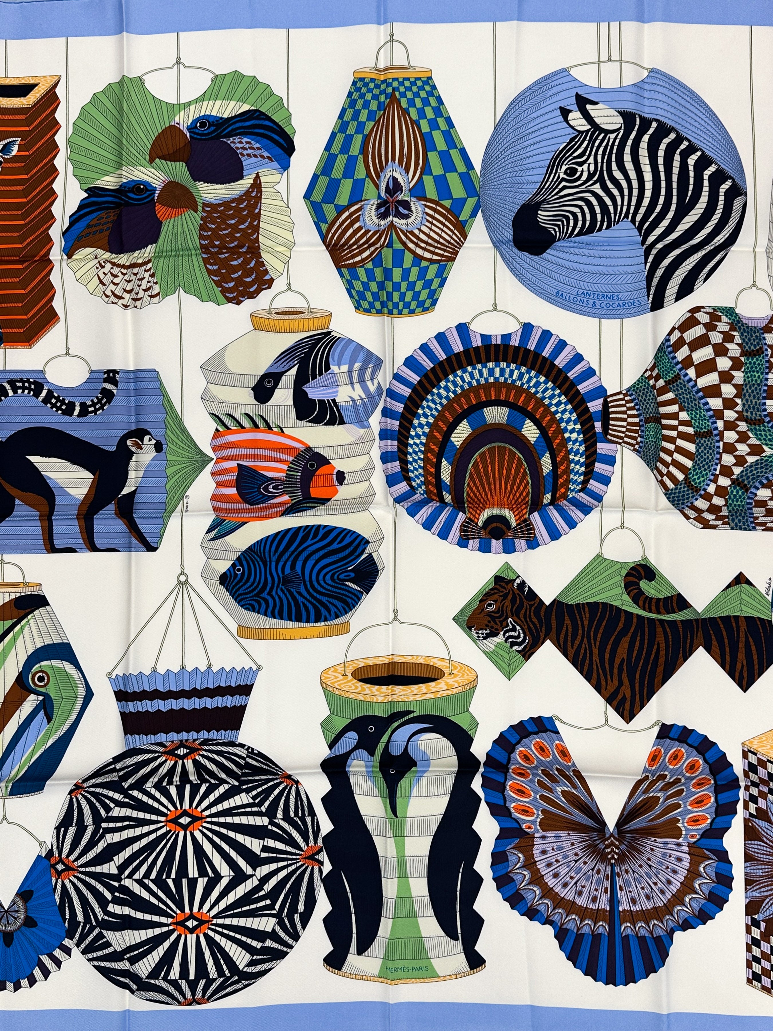 Hermès Lanternes, Ballons et Cocardes 90