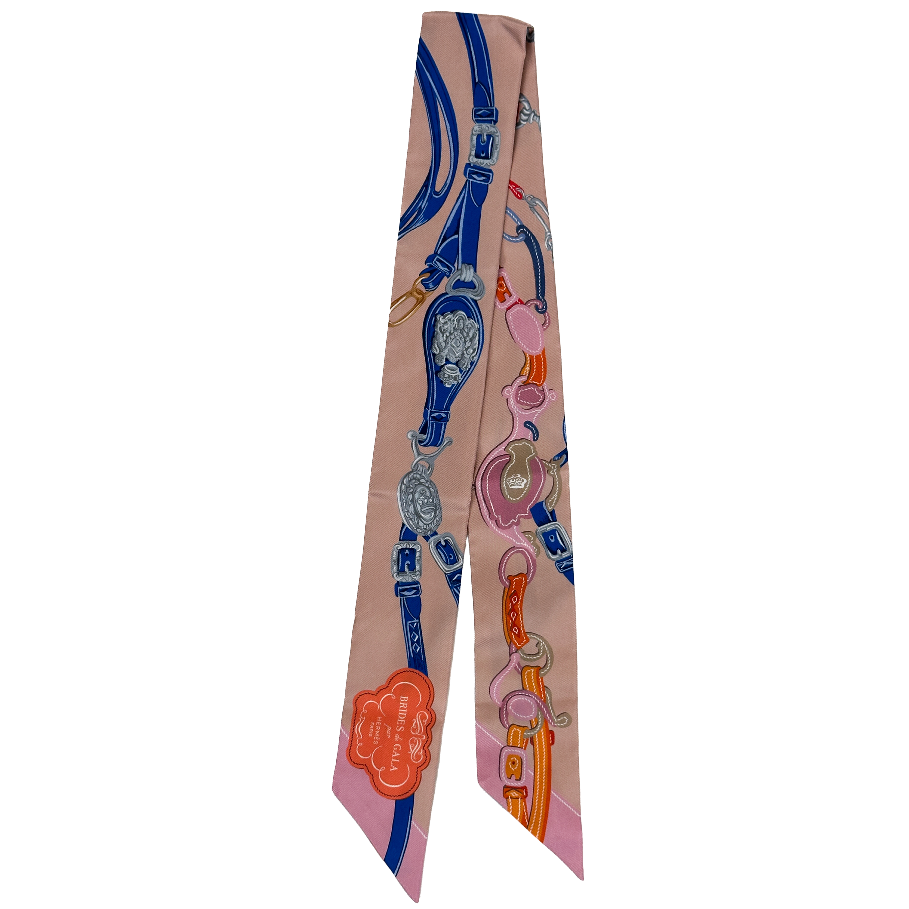 Hermès Brides de Gala Applique Twilly