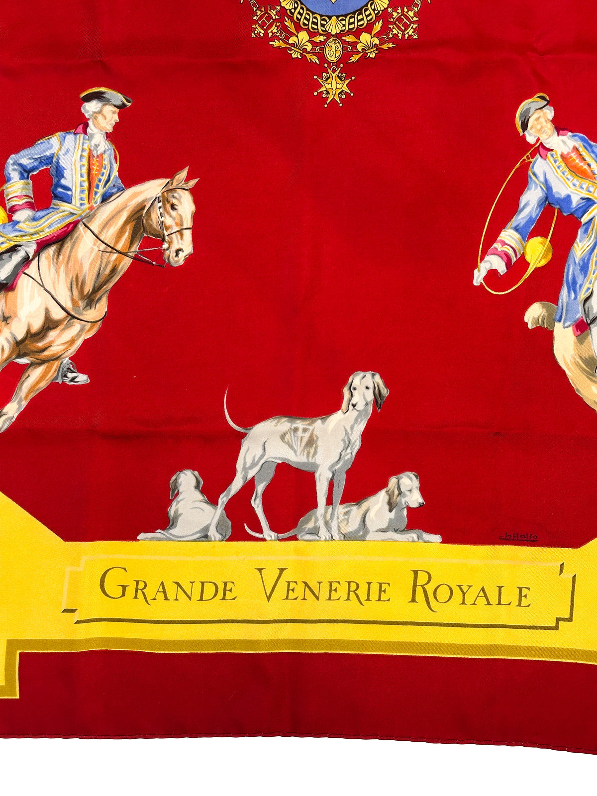 Hermès Grande Vénerie Royale 90 c.1957