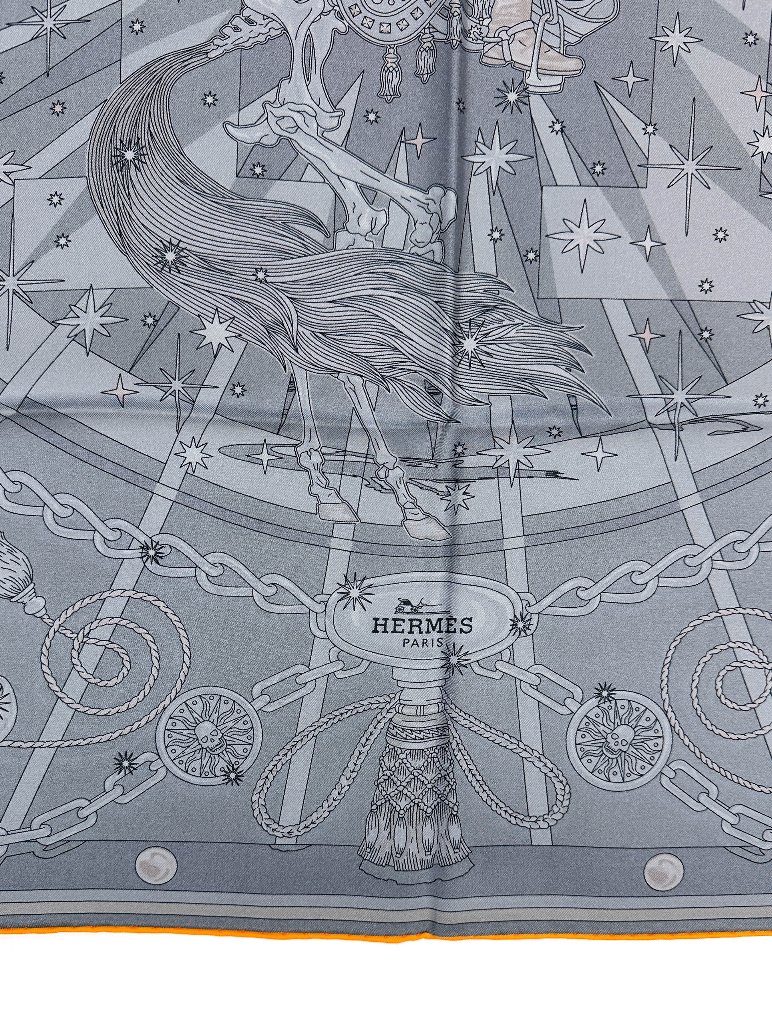 Hermès C'est La Fête Double Face 90