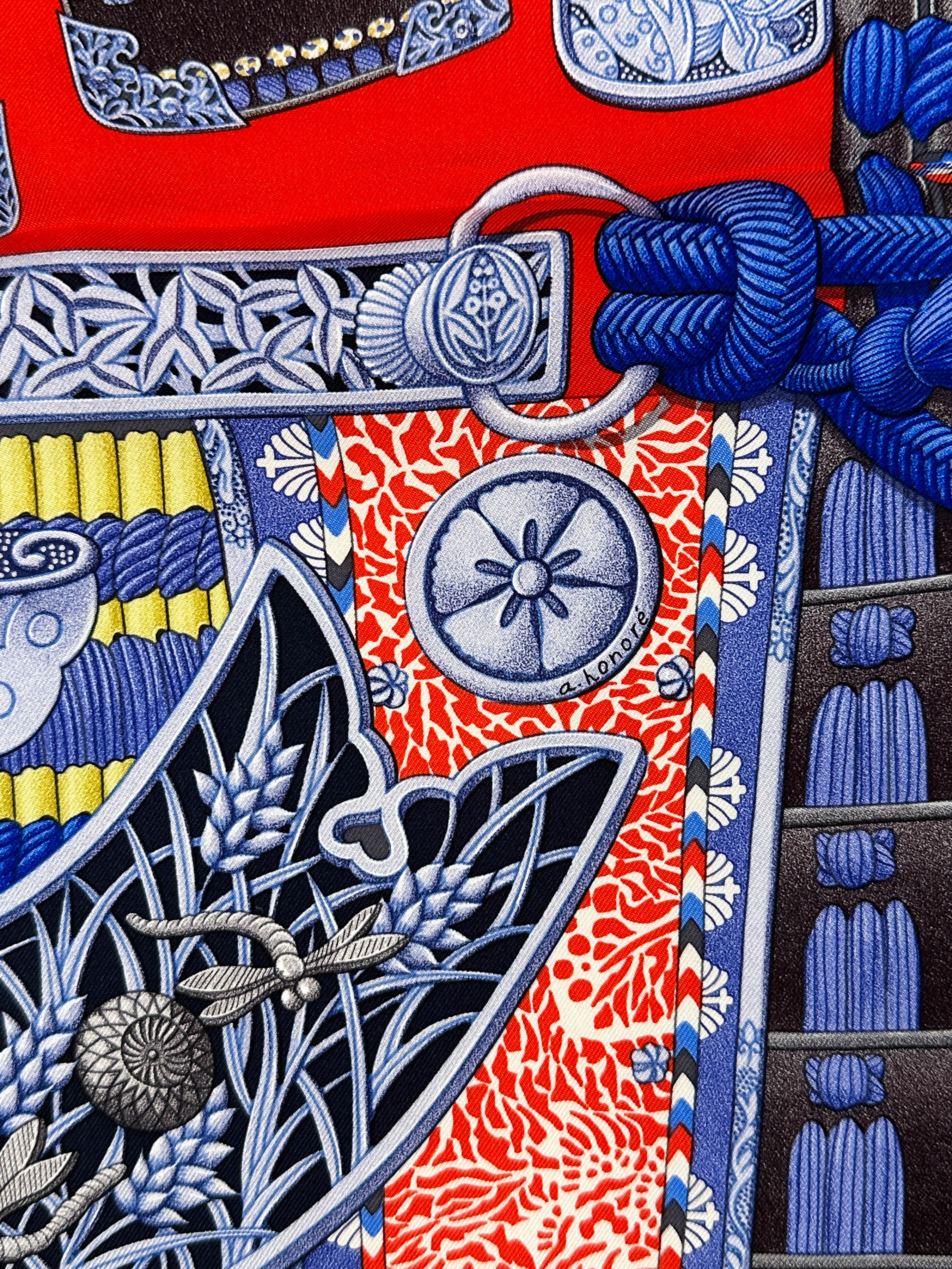 Hermès Parures de Samourais 90