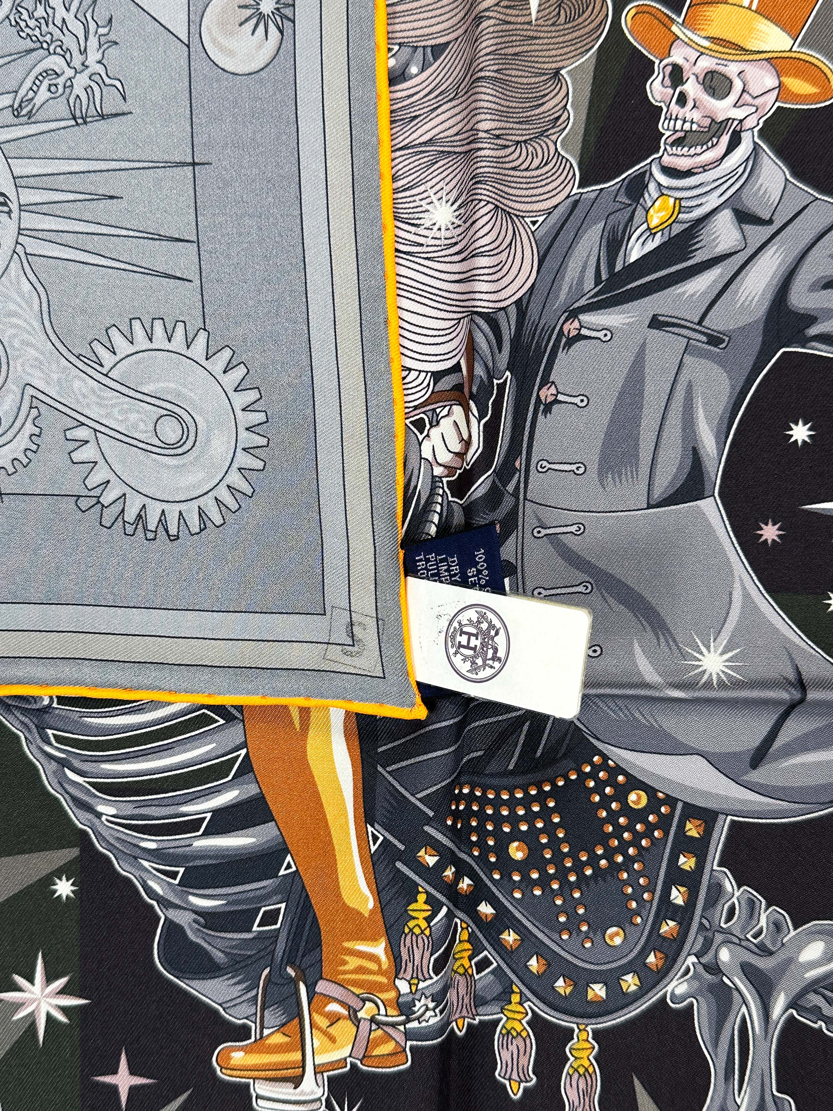 Hermès C'est La Fête Double Face 90