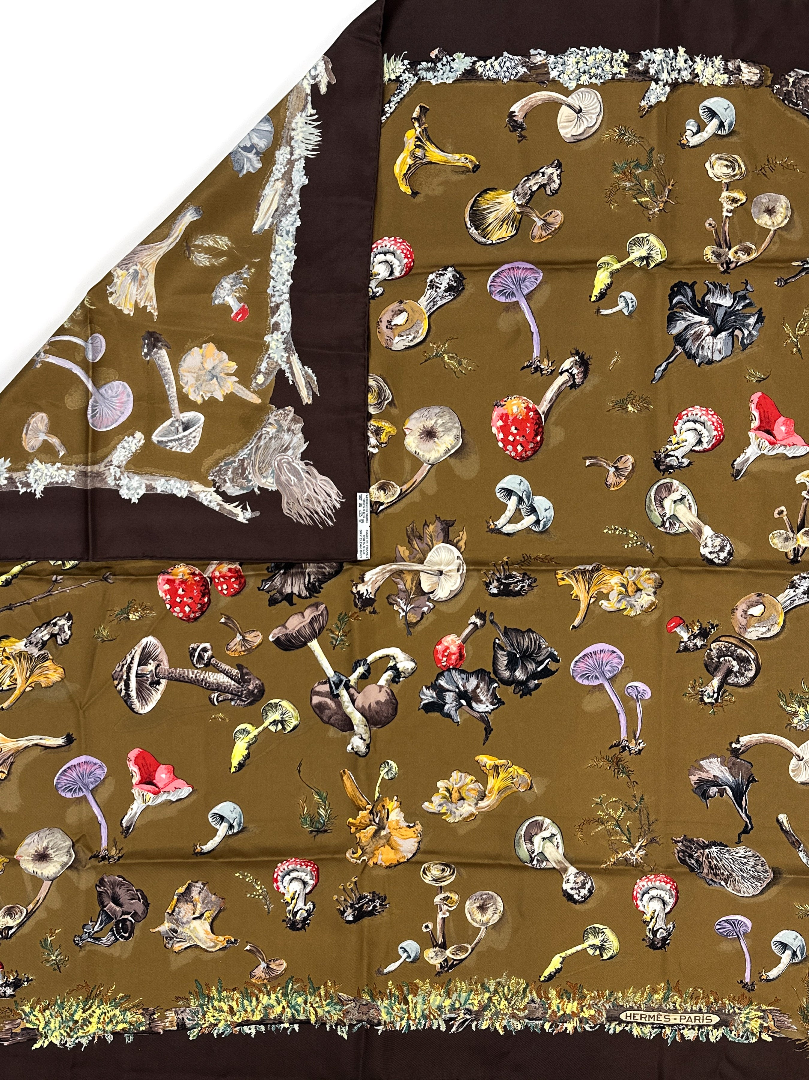Hermès Champignons 90