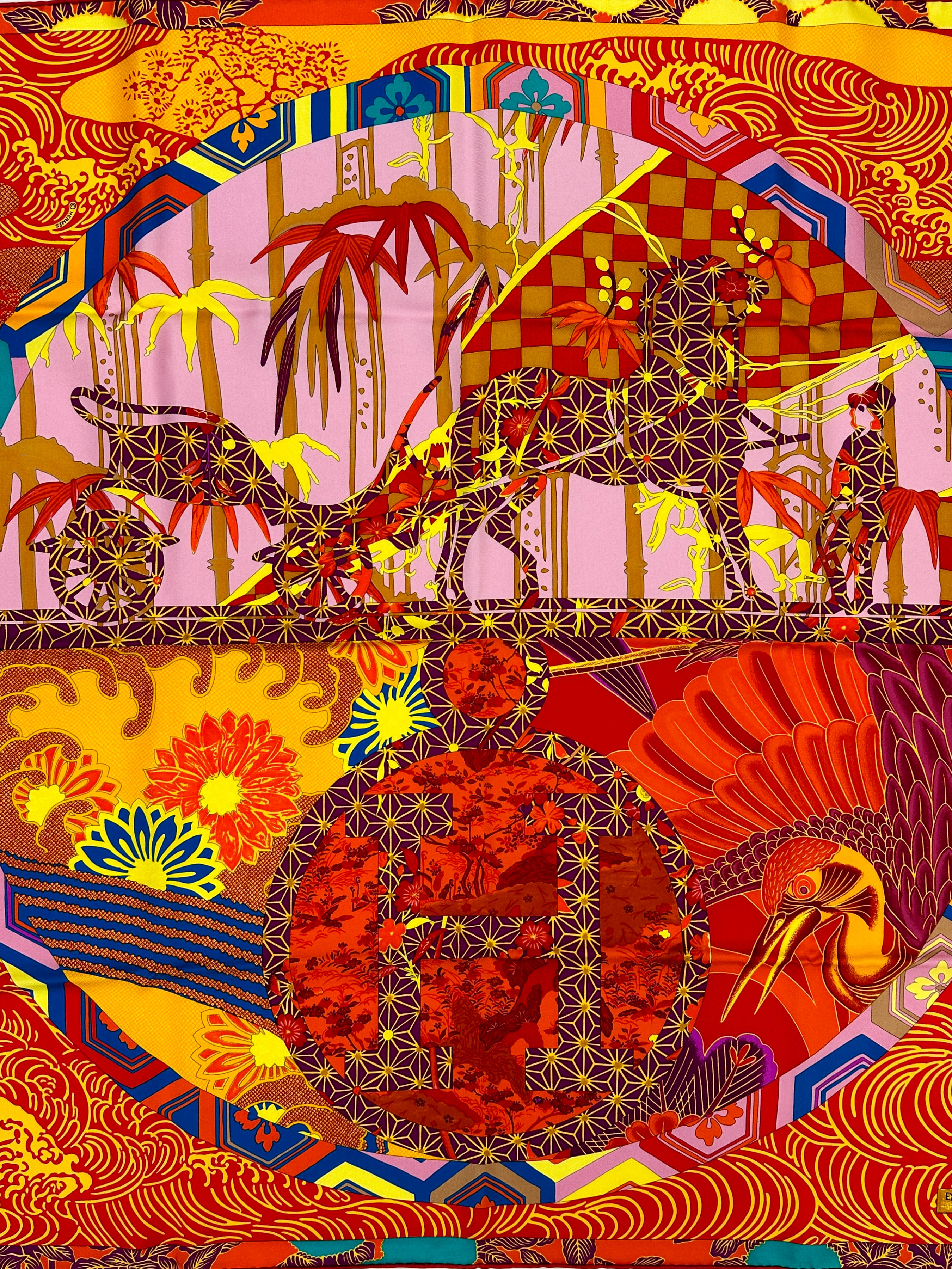 Hermès Ex-Libris en Kimonos 90