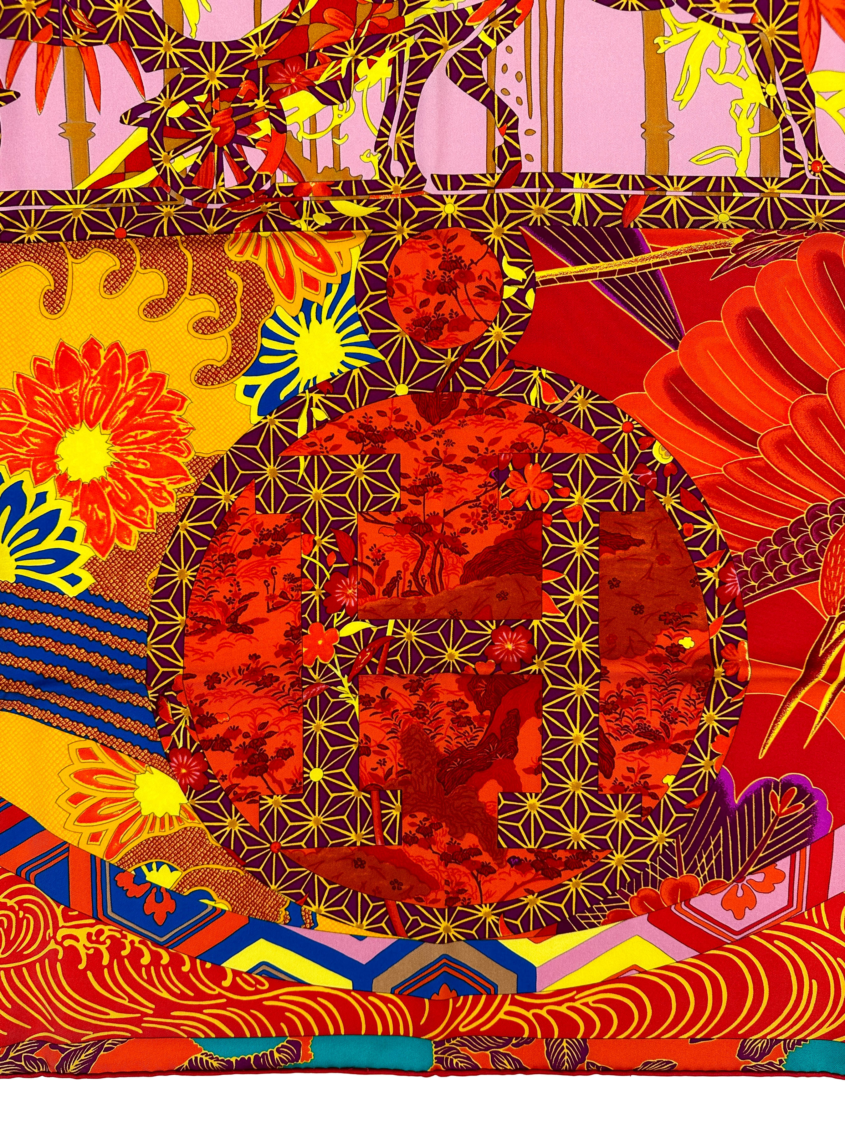 Hermès Ex-Libris en Kimonos 90