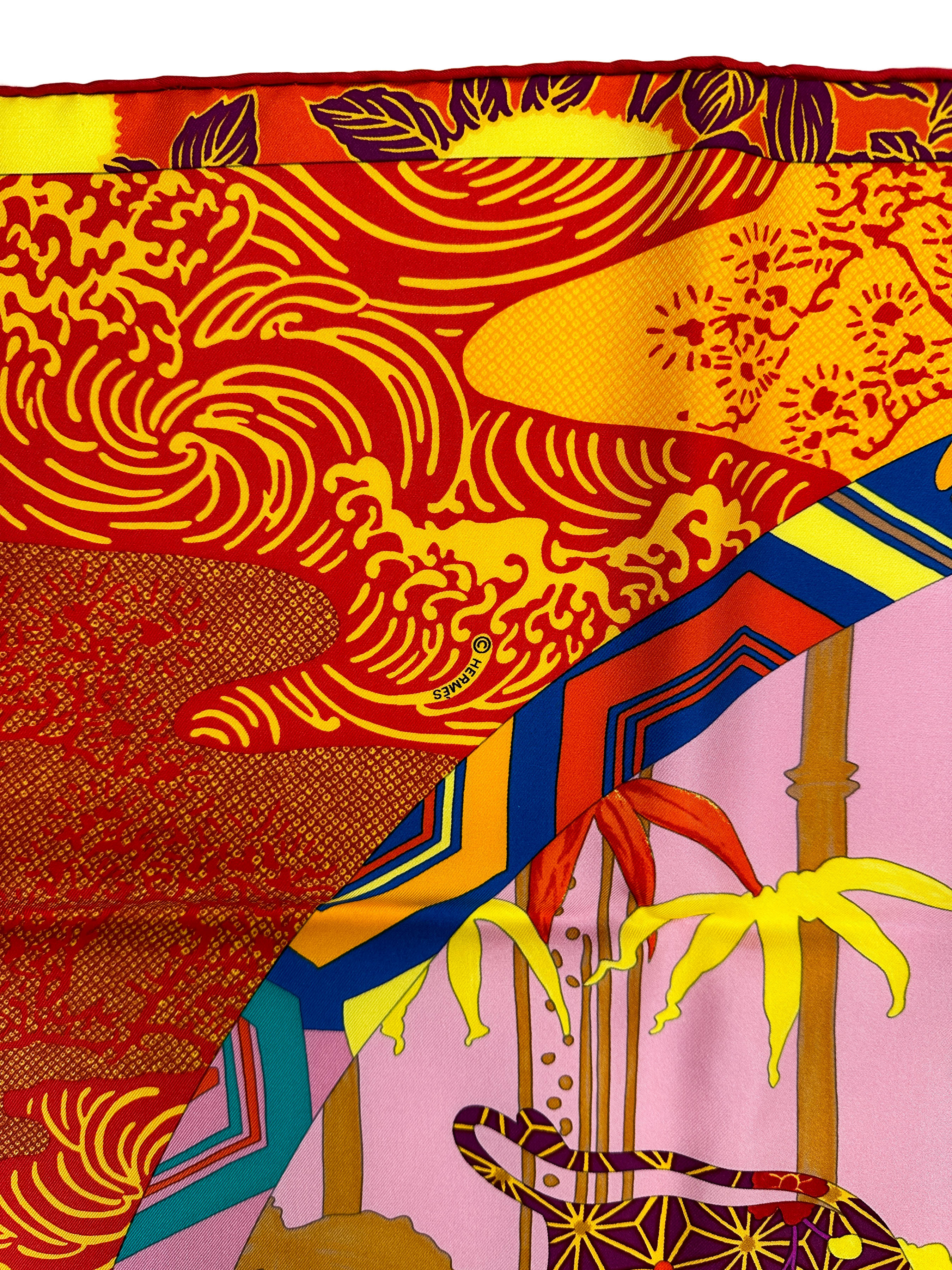 Hermès Ex-Libris en Kimonos 90